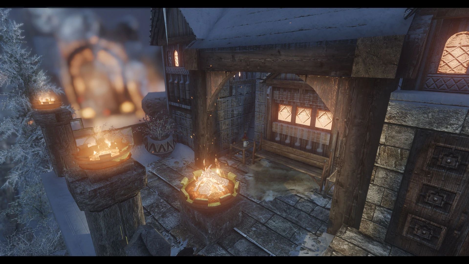 JK's Candlehearth Hall mod for The Elder Scrolls V: Skyrim Special Edition