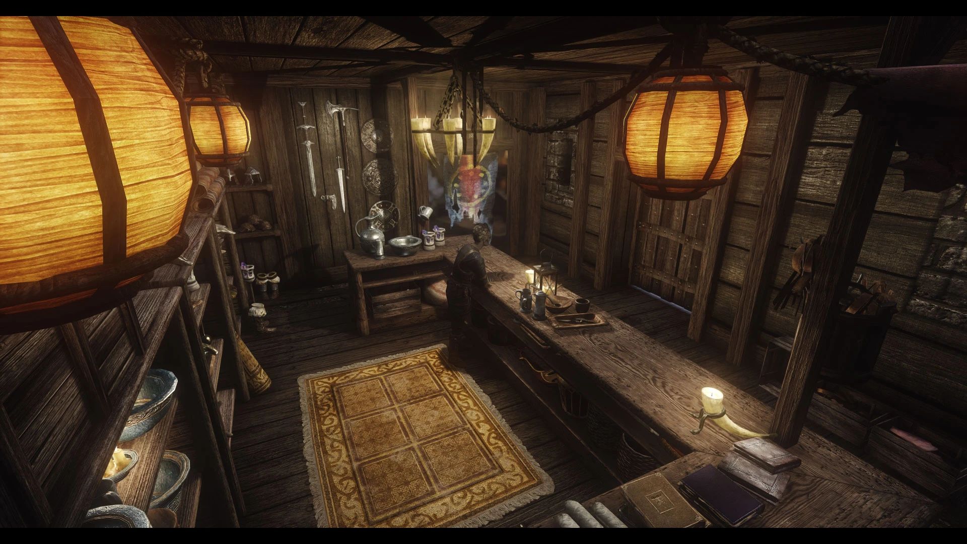 JK's Sadri's Used Wares mod for The Elder Scrolls V: Skyrim Special Edition