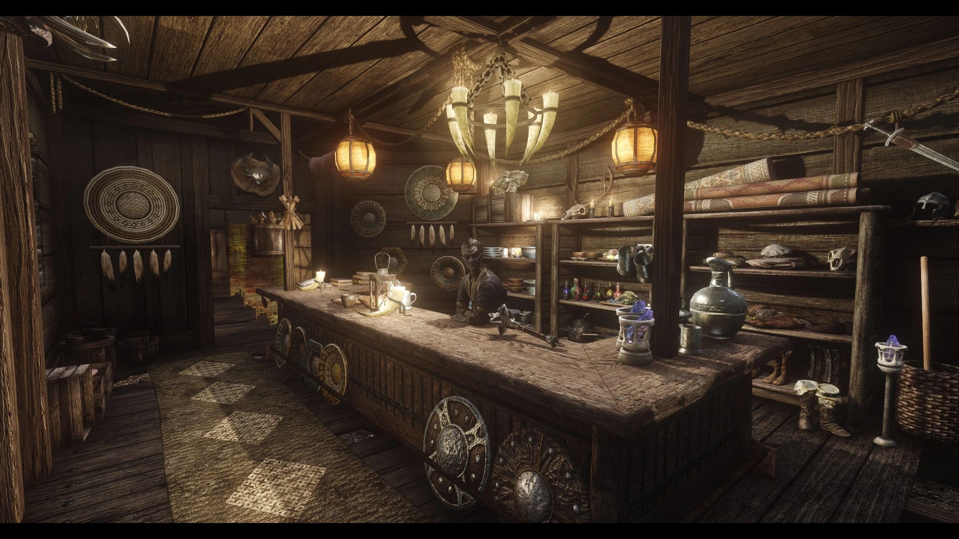 JK's Sadri's Used Wares mod for The Elder Scrolls V: Skyrim Special Edition