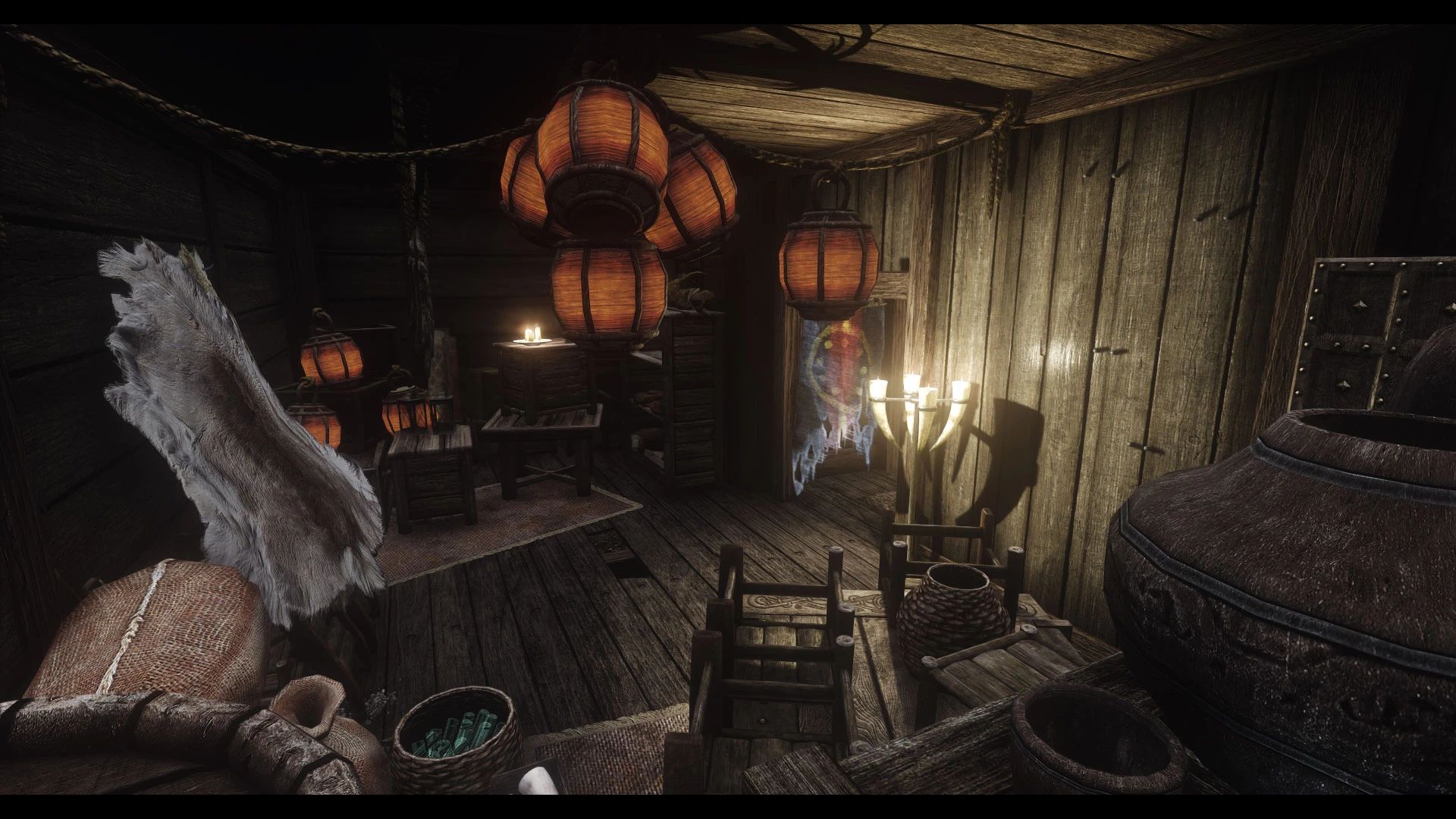 JK's Sadri's Used Wares mod for The Elder Scrolls V: Skyrim Special Edition
