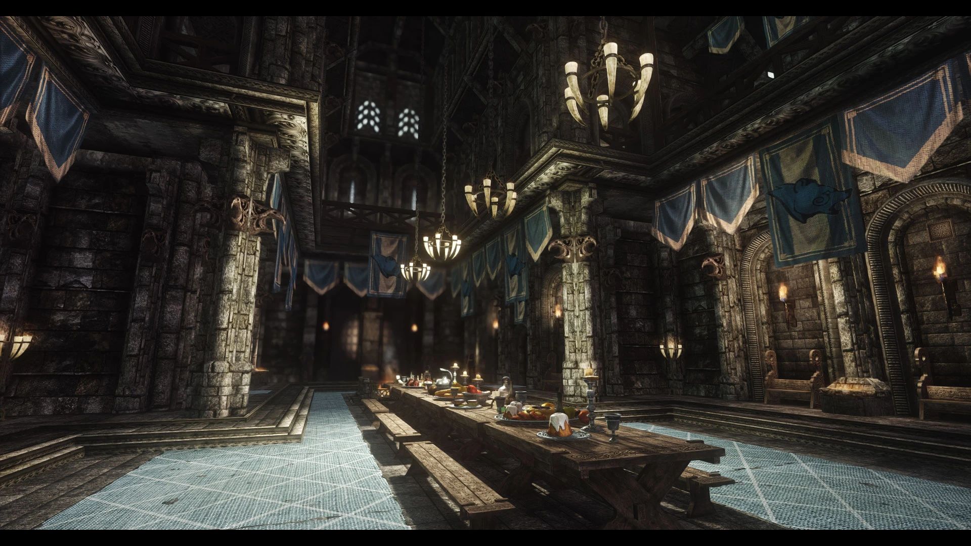 JK's Palace of the Kings mod for The Elder Scrolls V: Skyrim Special Edition
