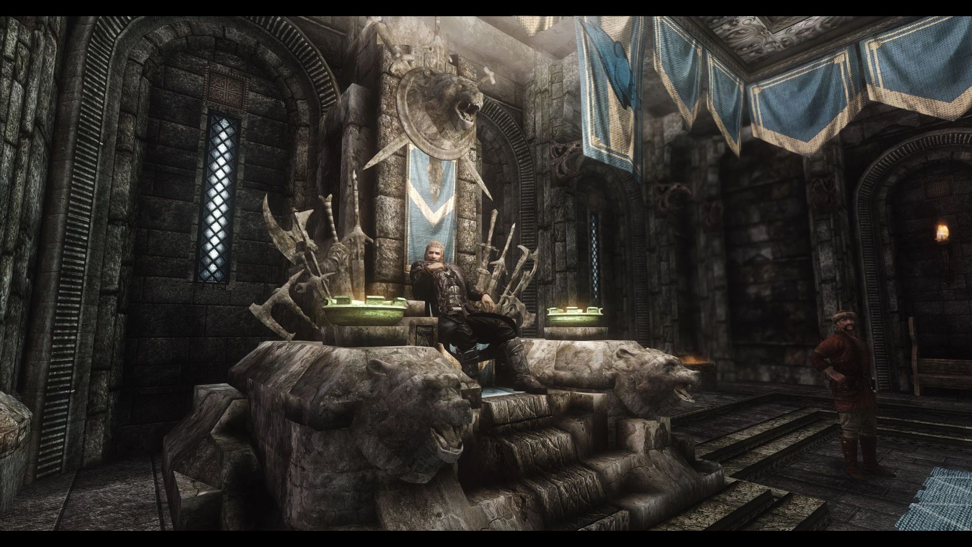 JK's Palace of the Kings mod for The Elder Scrolls V: Skyrim Special Edition
