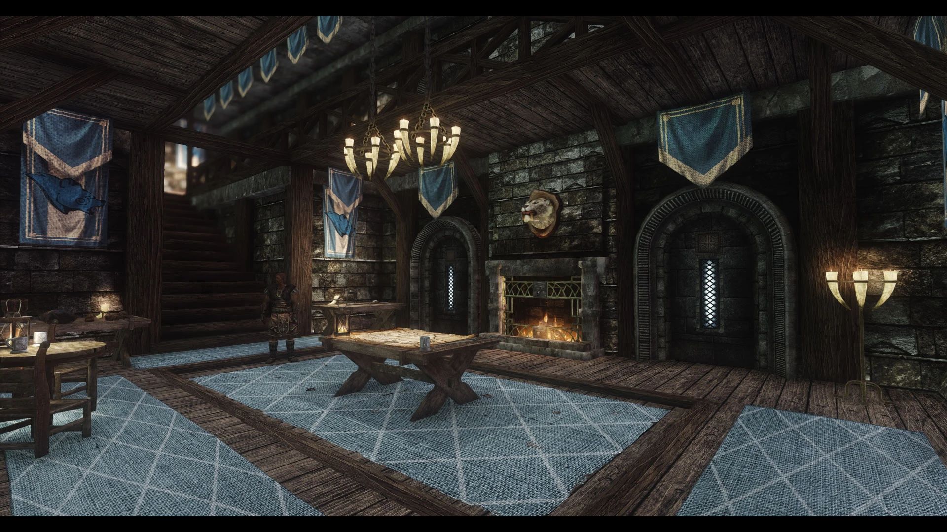JK's Palace of the Kings mod for The Elder Scrolls V: Skyrim Special Edition