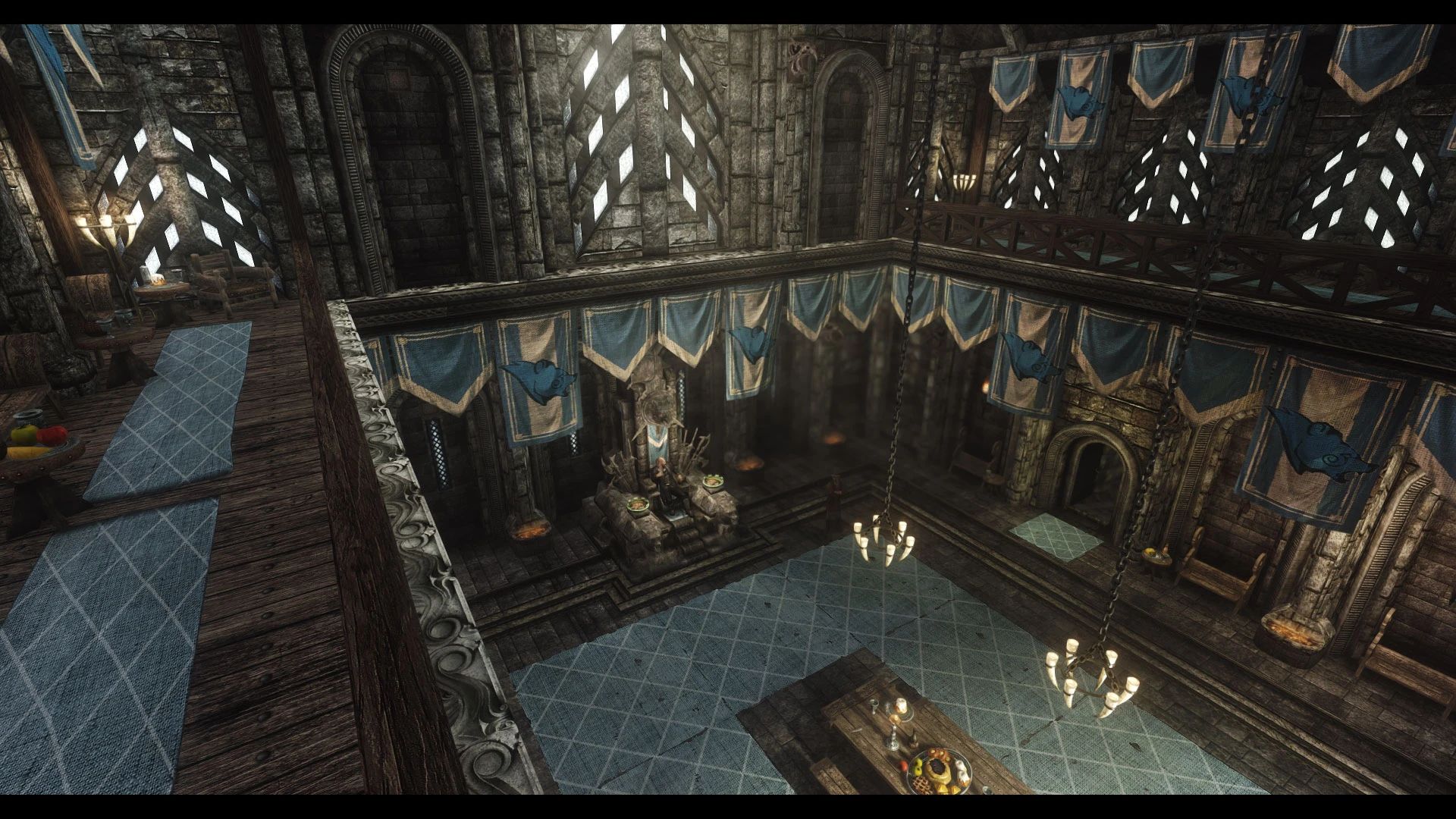 JK's Palace of the Kings mod for The Elder Scrolls V: Skyrim Special Edition