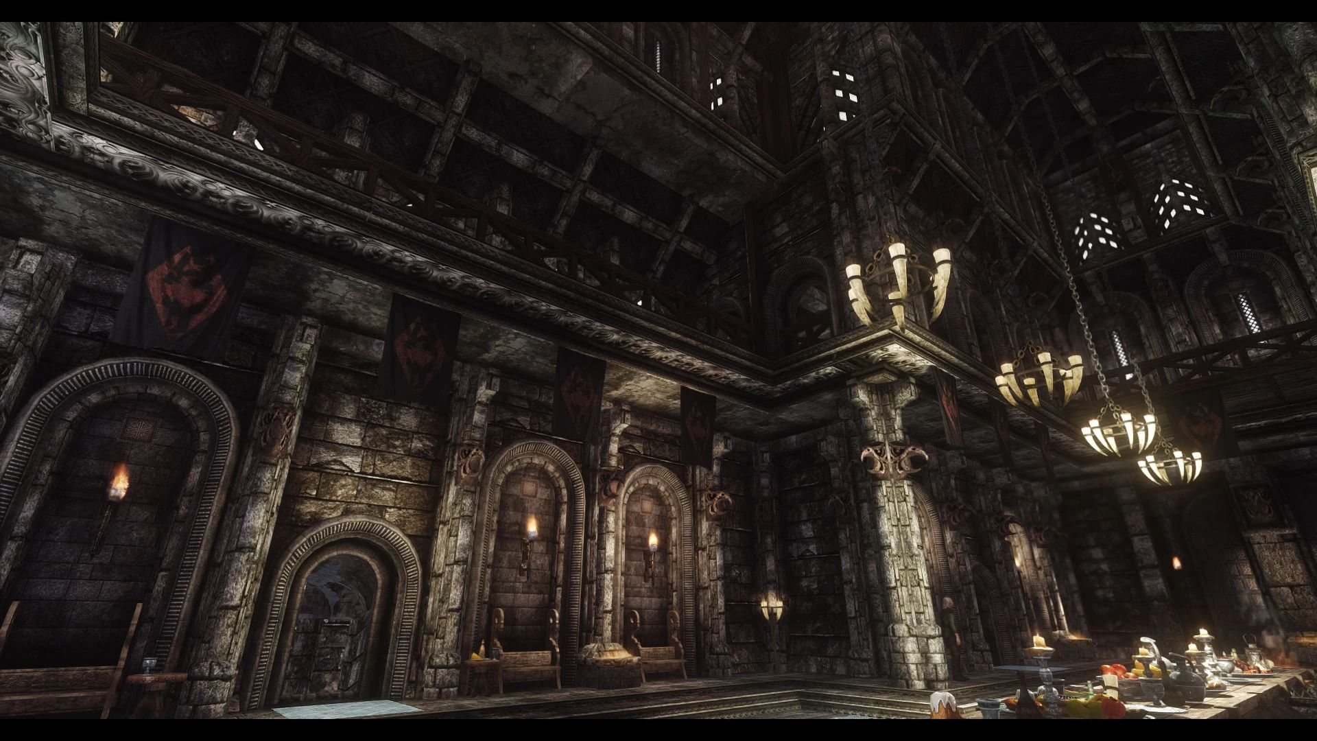 JK's Palace of the Kings mod for The Elder Scrolls V: Skyrim Special Edition