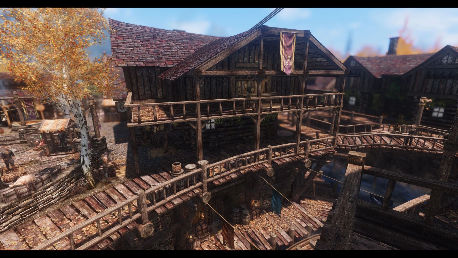 JK's The Bee and Barb mod for The Elder Scrolls V: Skyrim Special Edition