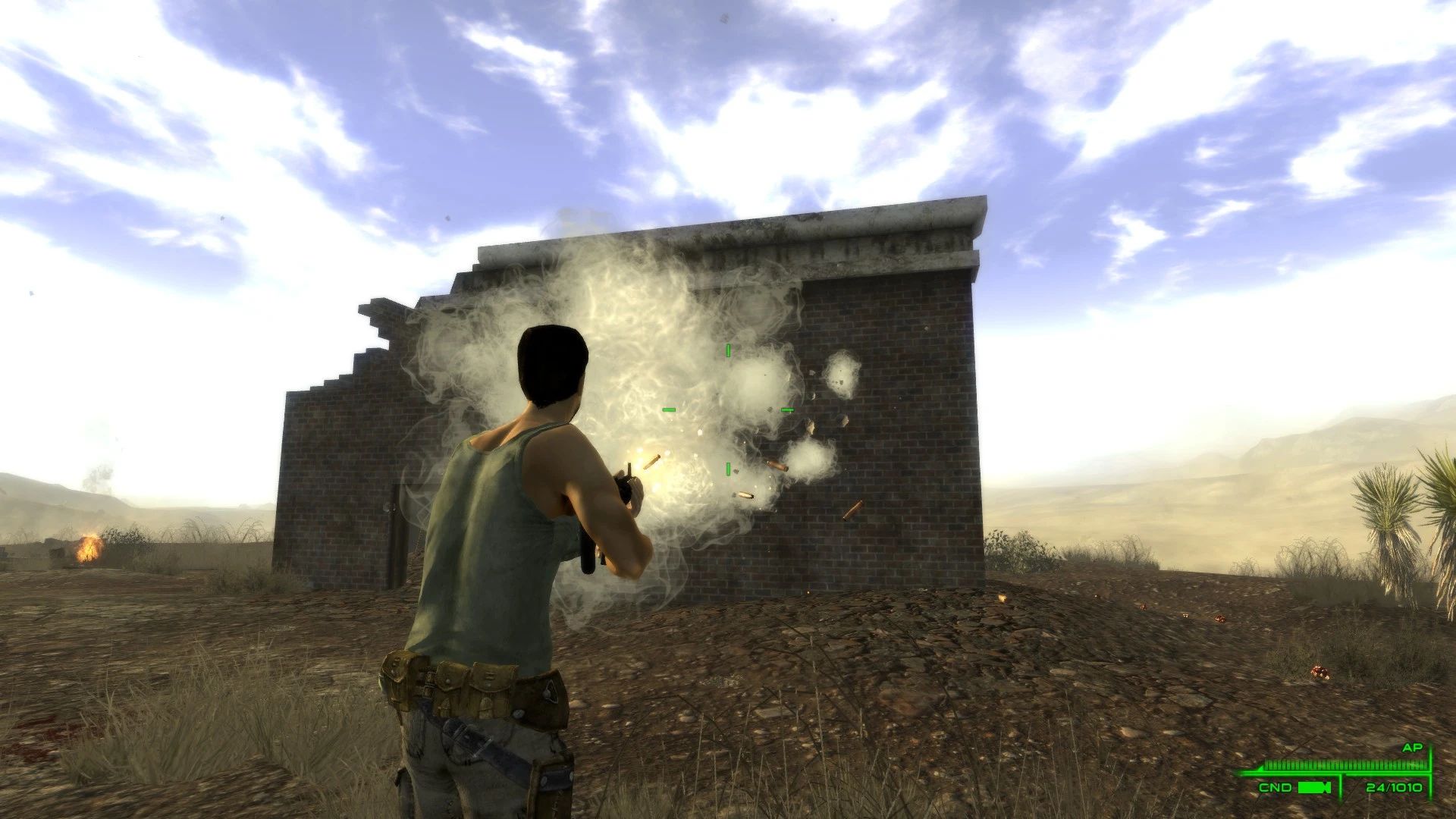 Enhanced Bullet Impacts mod for Fallout: New Vegas