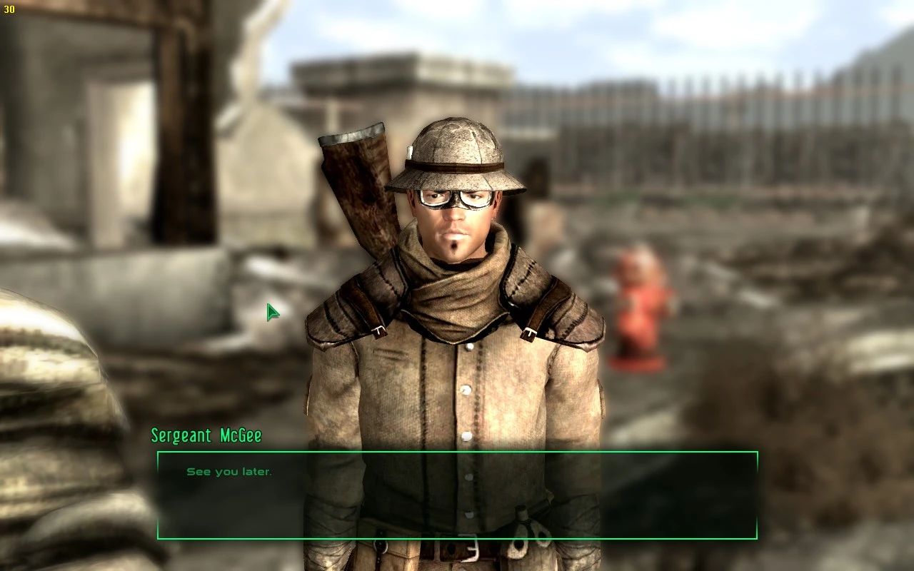 Enhanced Dialogue DoF mod for Fallout: New Vegas