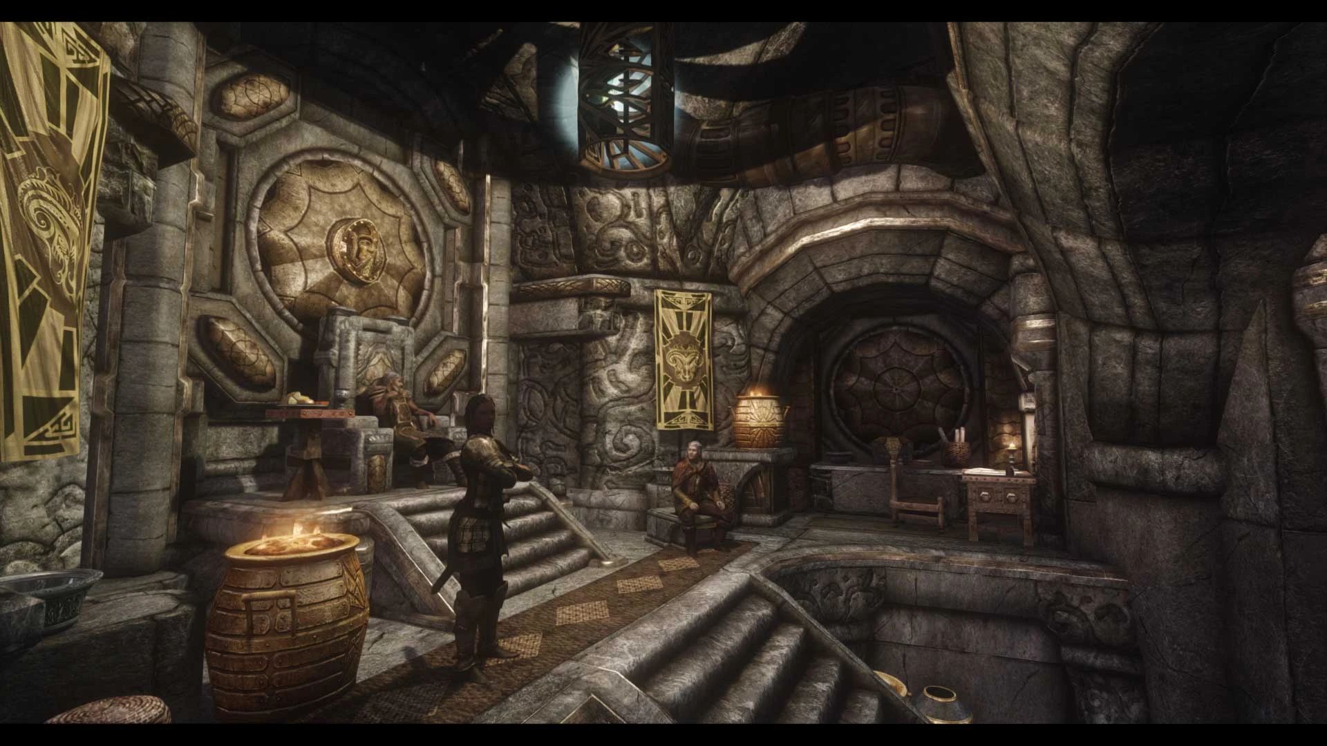 JK's Understone Keep mod for The Elder Scrolls V: Skyrim Special Edition