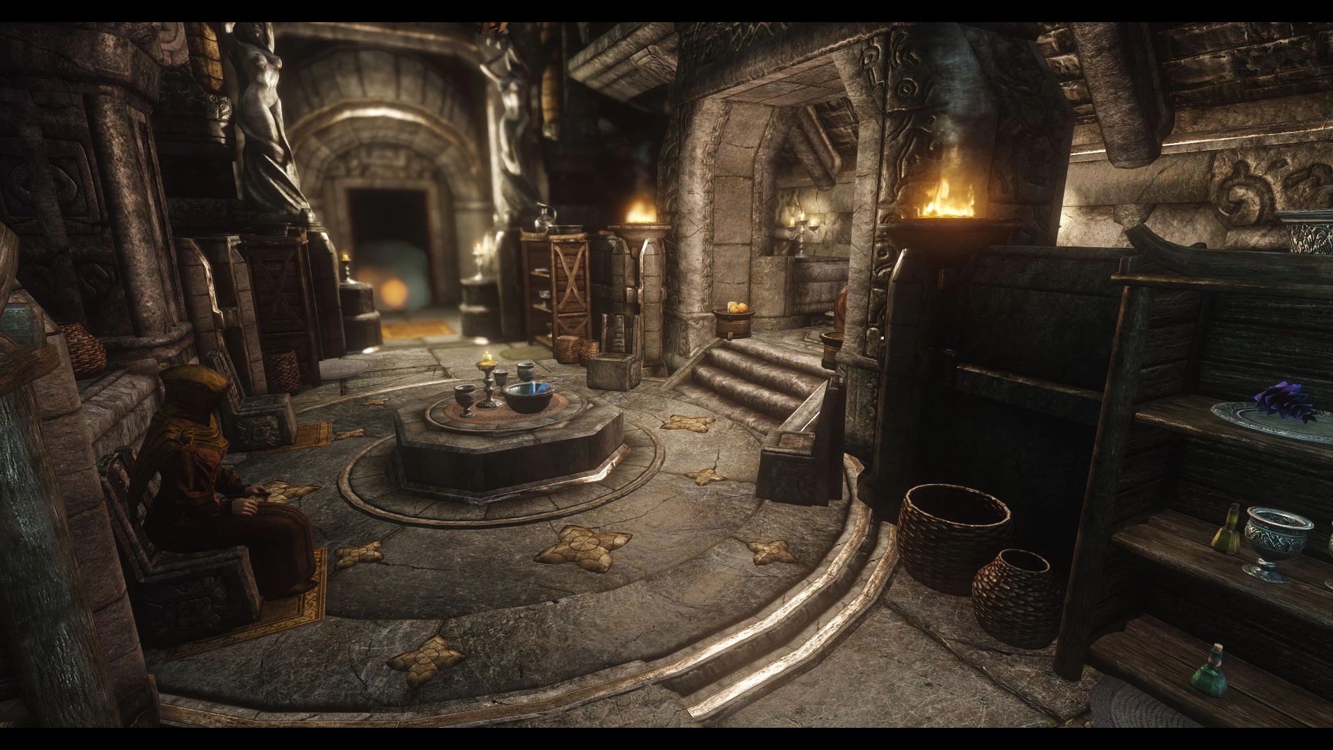 JK's Temple of Dibella mod for The Elder Scrolls V: Skyrim Special Edition