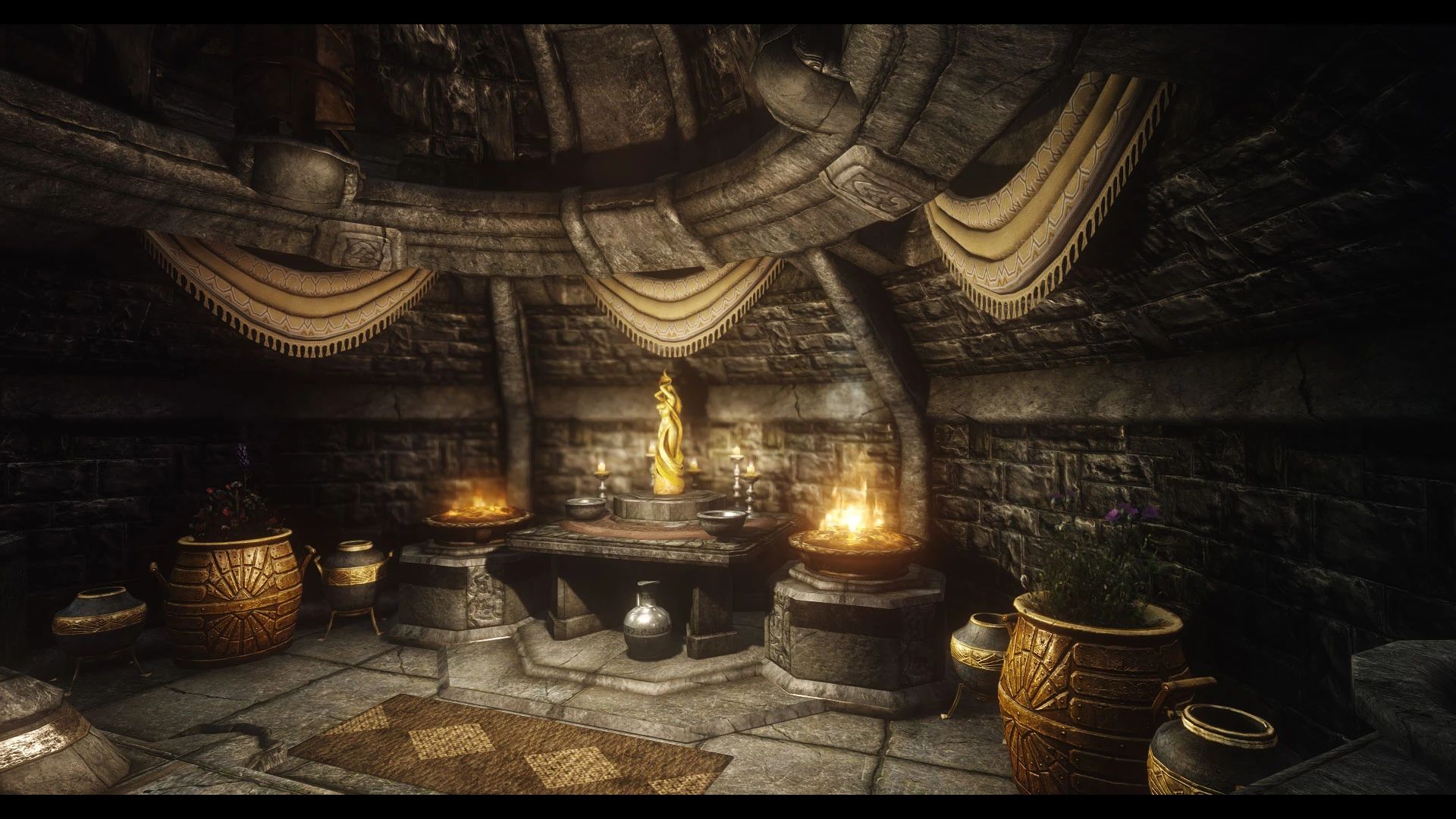 JK's Temple of Dibella mod for The Elder Scrolls V: Skyrim Special Edition