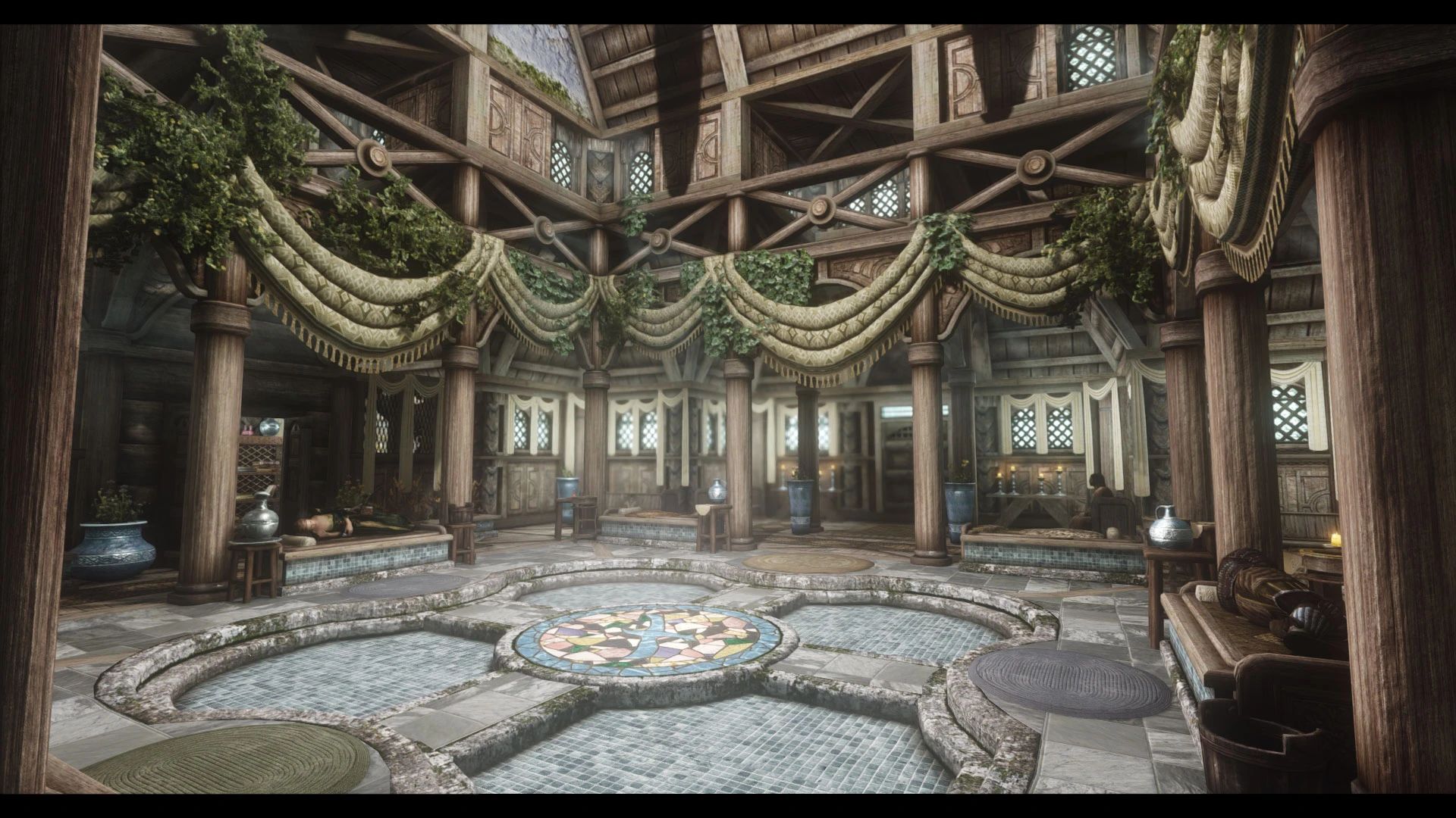 JK's Temple of Kynareth mod for The Elder Scrolls V: Skyrim Special Edition