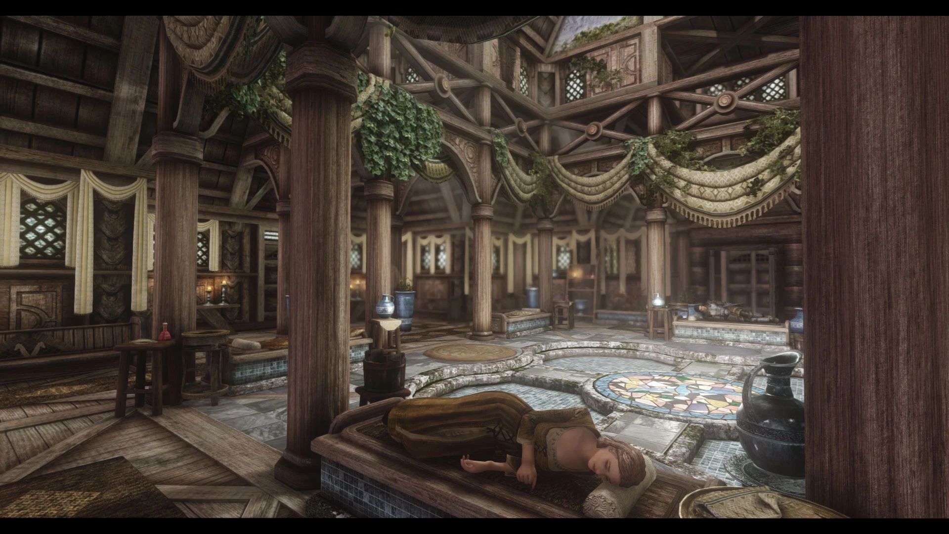 JK's Temple of Kynareth mod for The Elder Scrolls V: Skyrim Special Edition