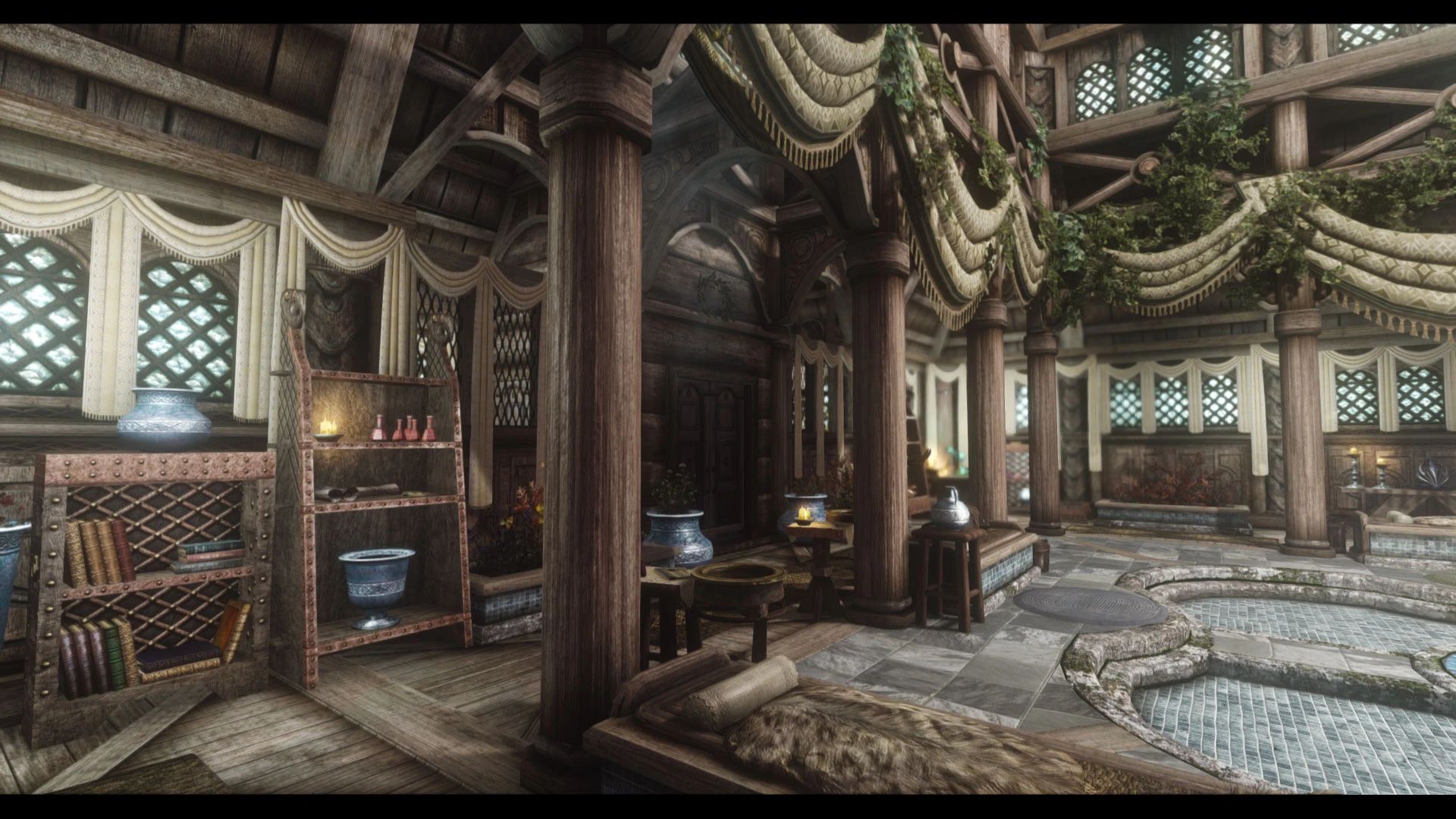 JK's Temple of Kynareth mod for The Elder Scrolls V: Skyrim Special Edition