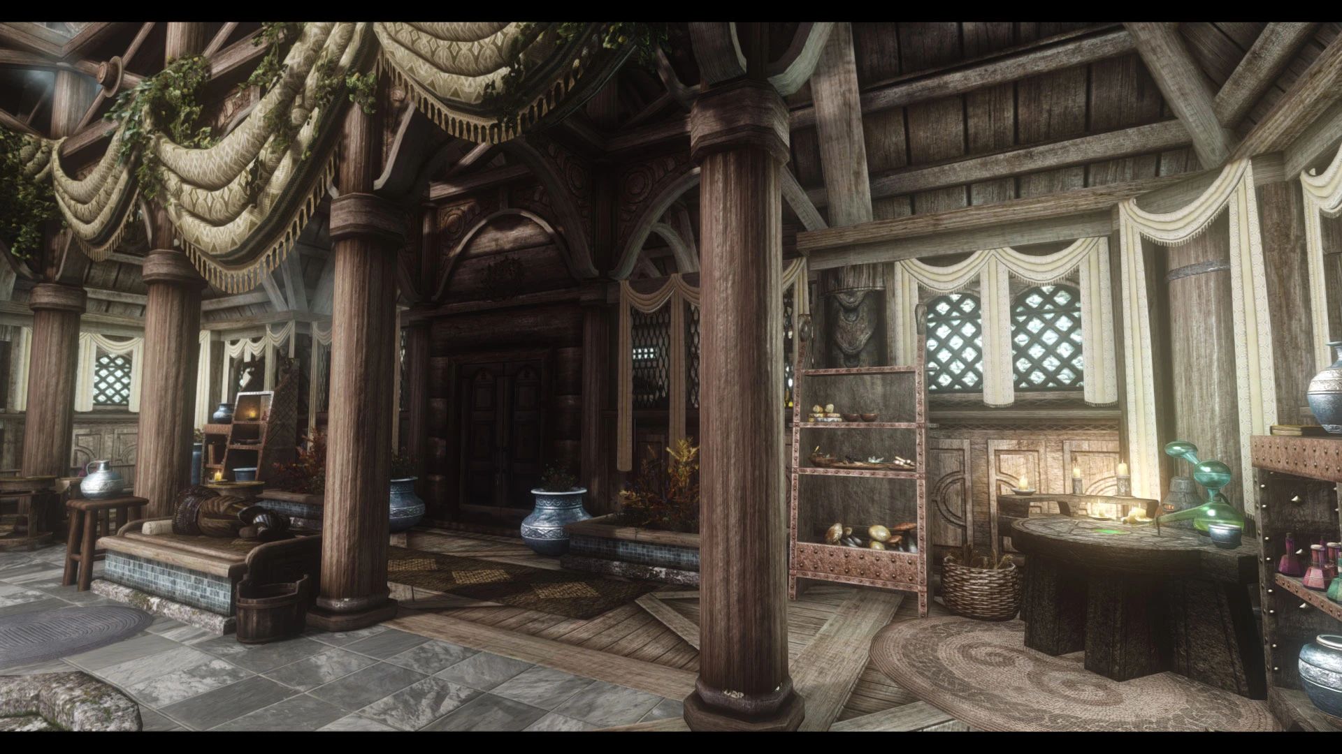 JK's Temple of Kynareth mod for The Elder Scrolls V: Skyrim Special Edition