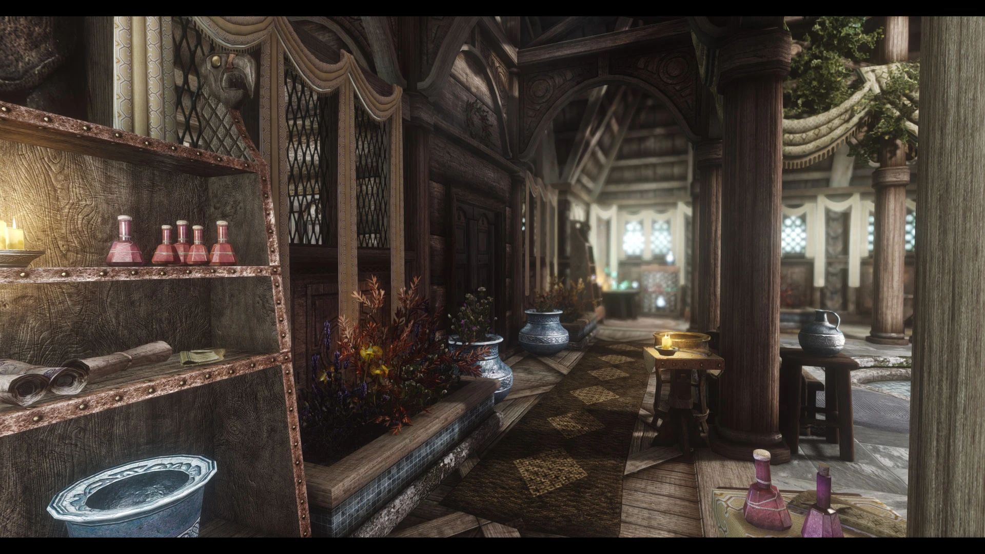 JK's Temple of Kynareth mod for The Elder Scrolls V: Skyrim Special Edition