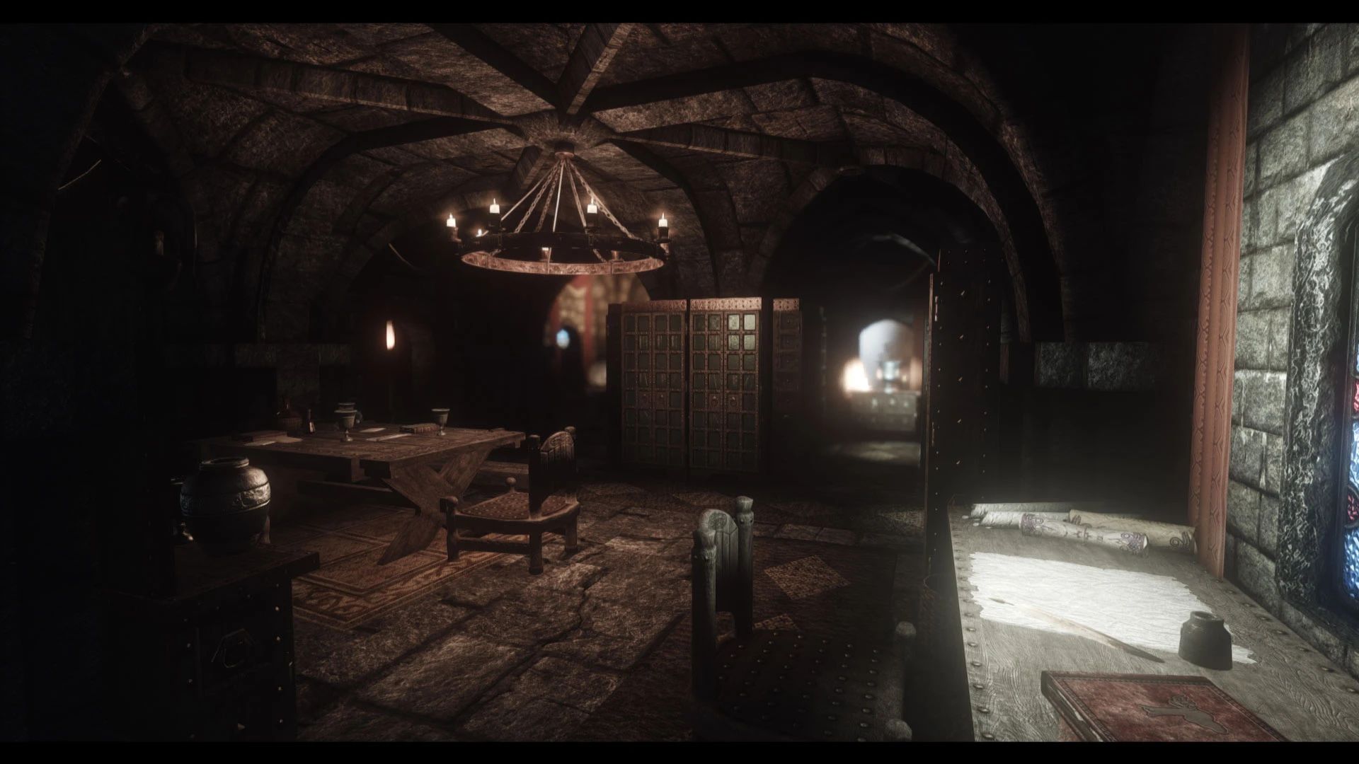 JK's Temple of the Divines mod for The Elder Scrolls V: Skyrim Special Edition