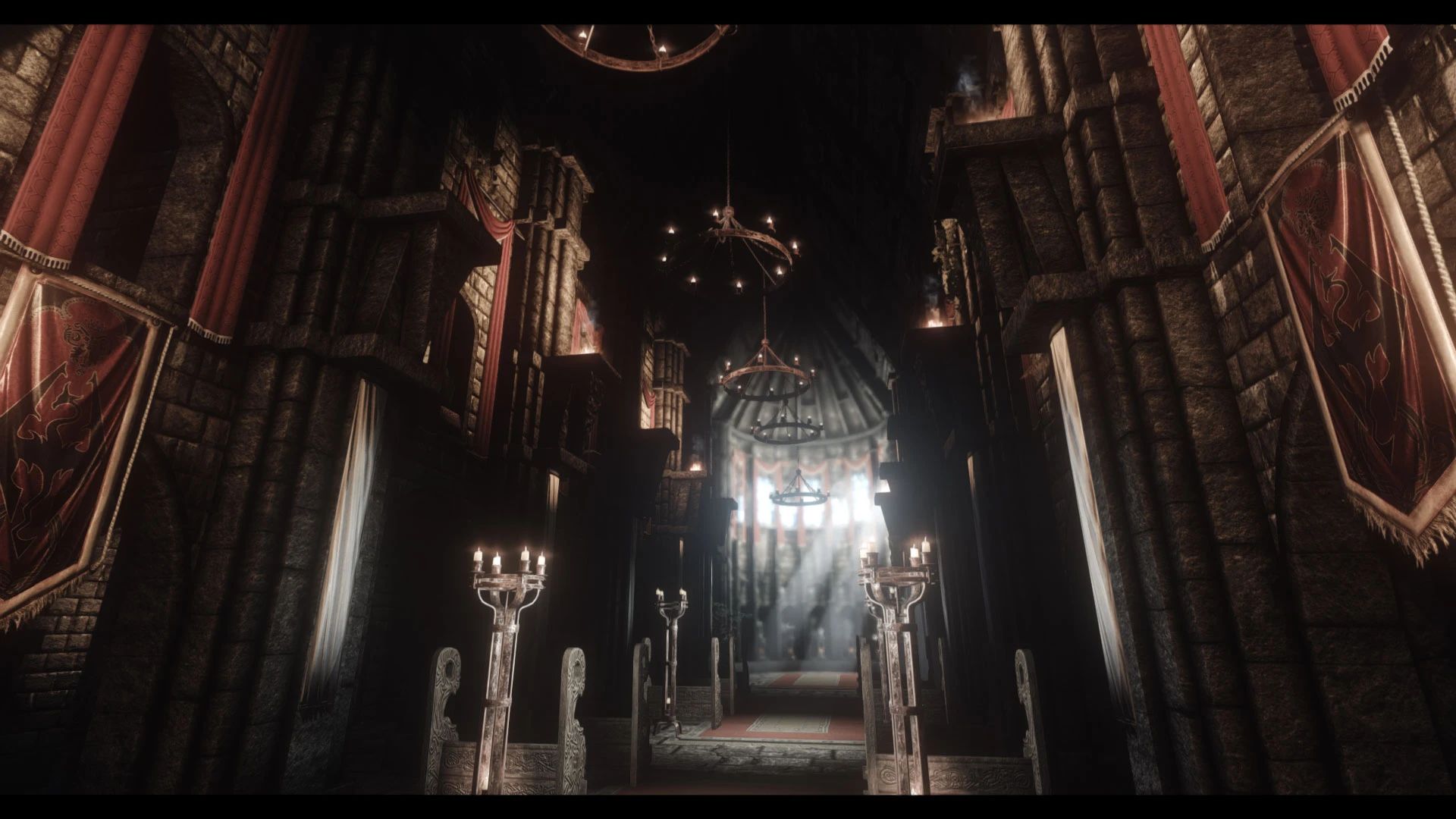 JK's Temple of the Divines mod for The Elder Scrolls V: Skyrim Special Edition