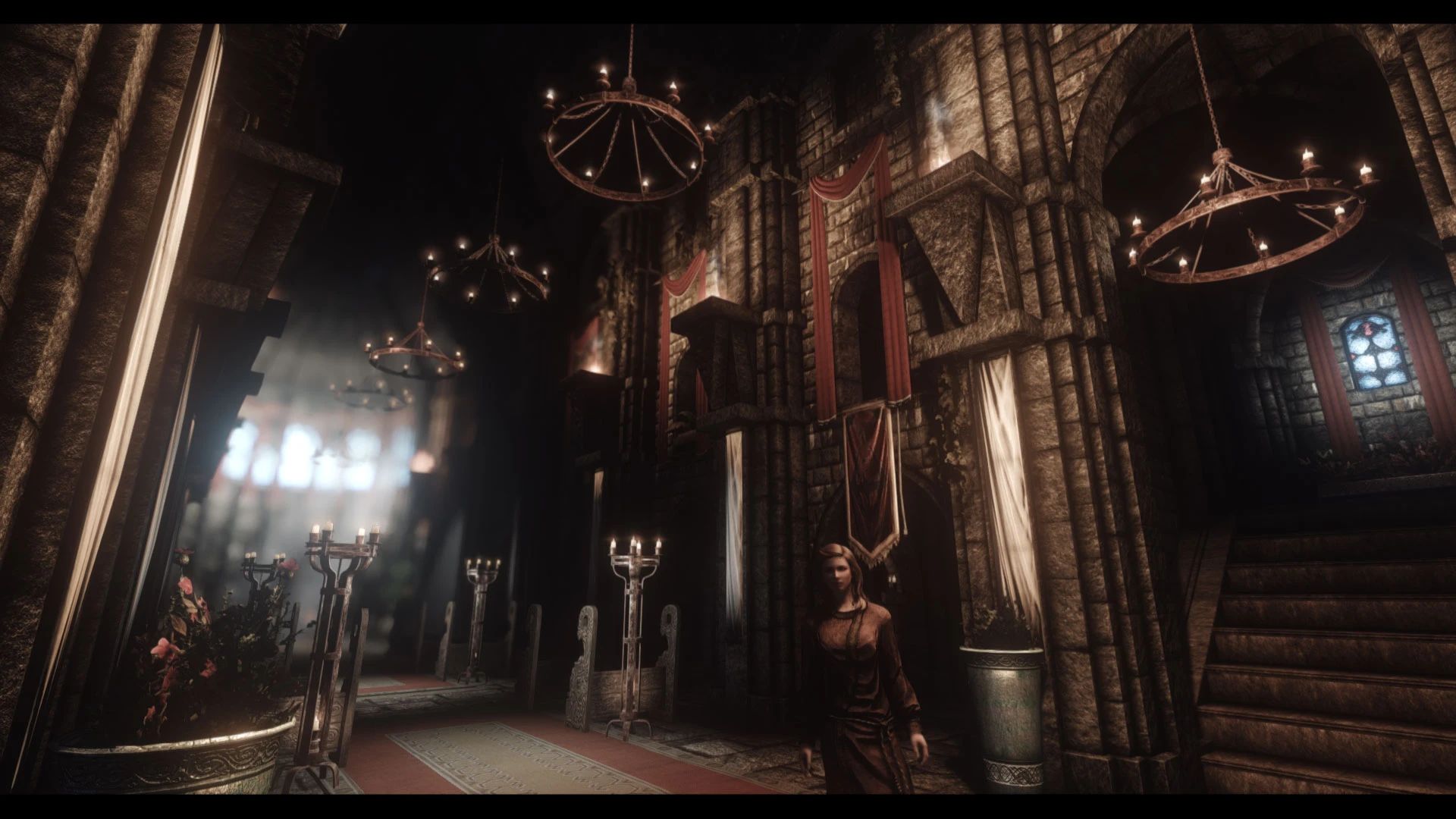 JK's Temple of the Divines mod for The Elder Scrolls V: Skyrim Special Edition
