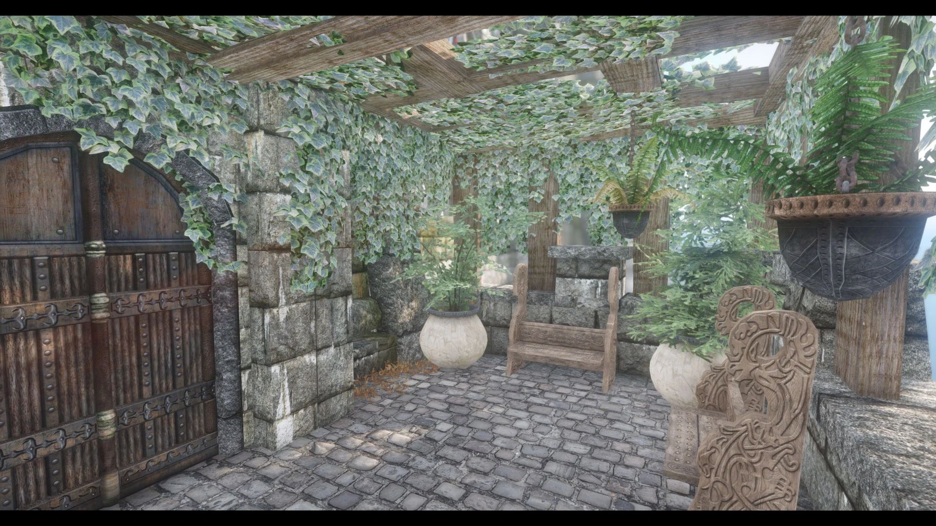 JK's Temple of the Divines mod for The Elder Scrolls V: Skyrim Special Edition