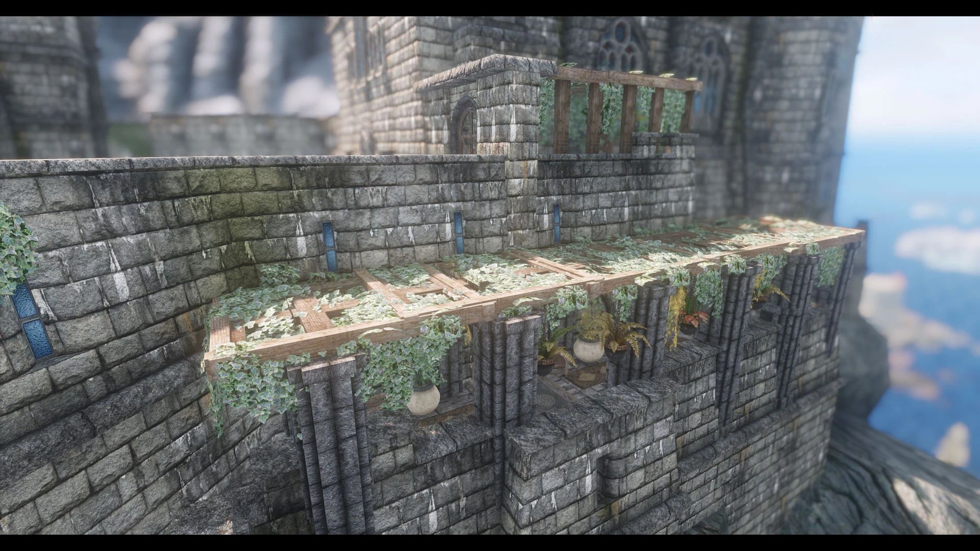 JK's Temple of the Divines mod for The Elder Scrolls V: Skyrim Special Edition