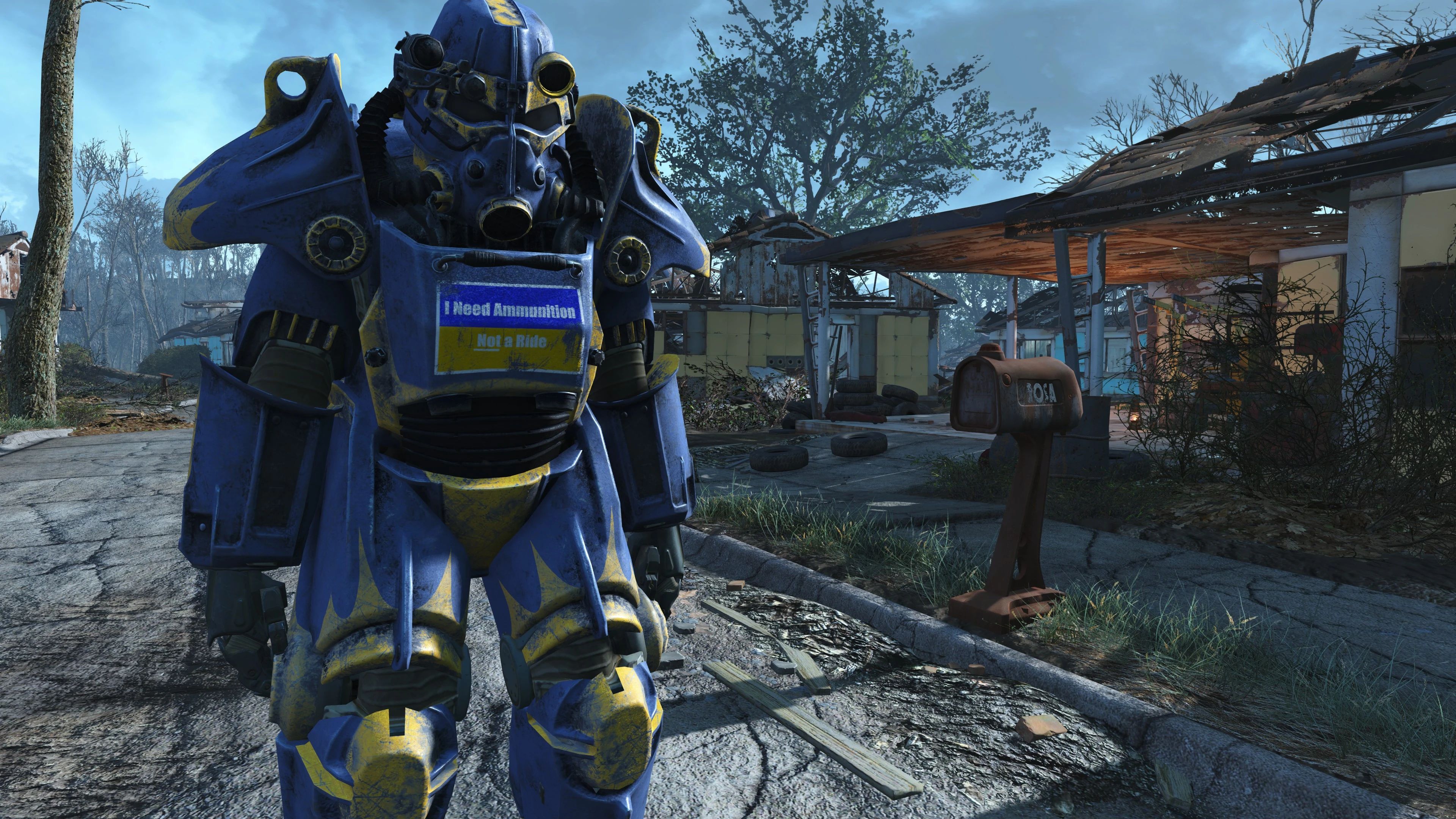 Strength of a Nation - Ukraine Power Armor and Radio mod for Fallout 4