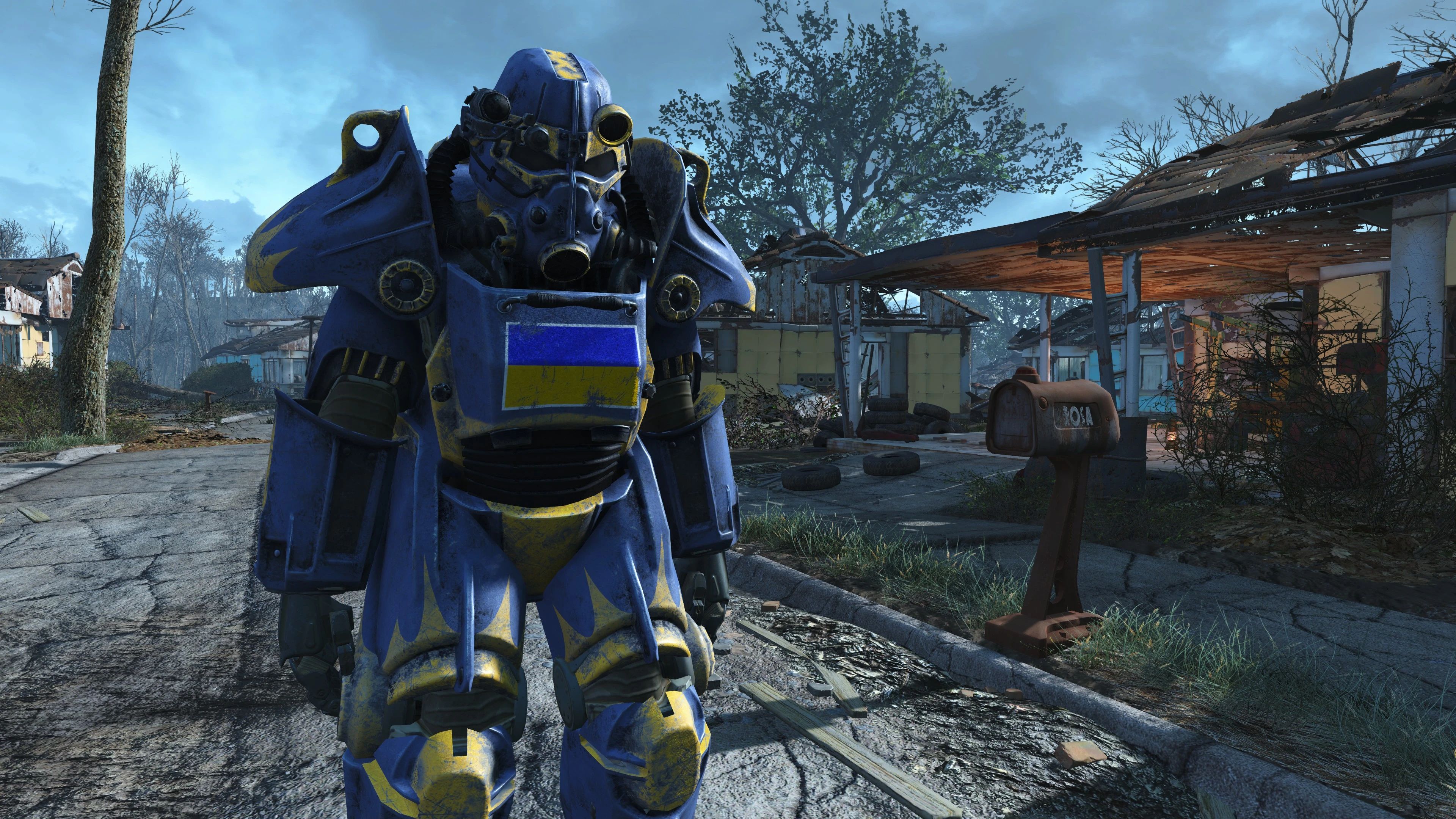 Strength of a Nation - Ukraine Power Armor and Radio mod for Fallout 4