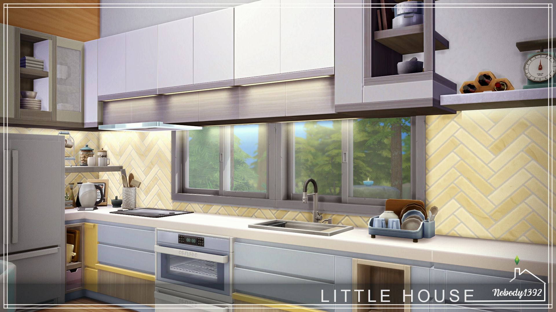Little House (No CC!) mod for The Sims 4 