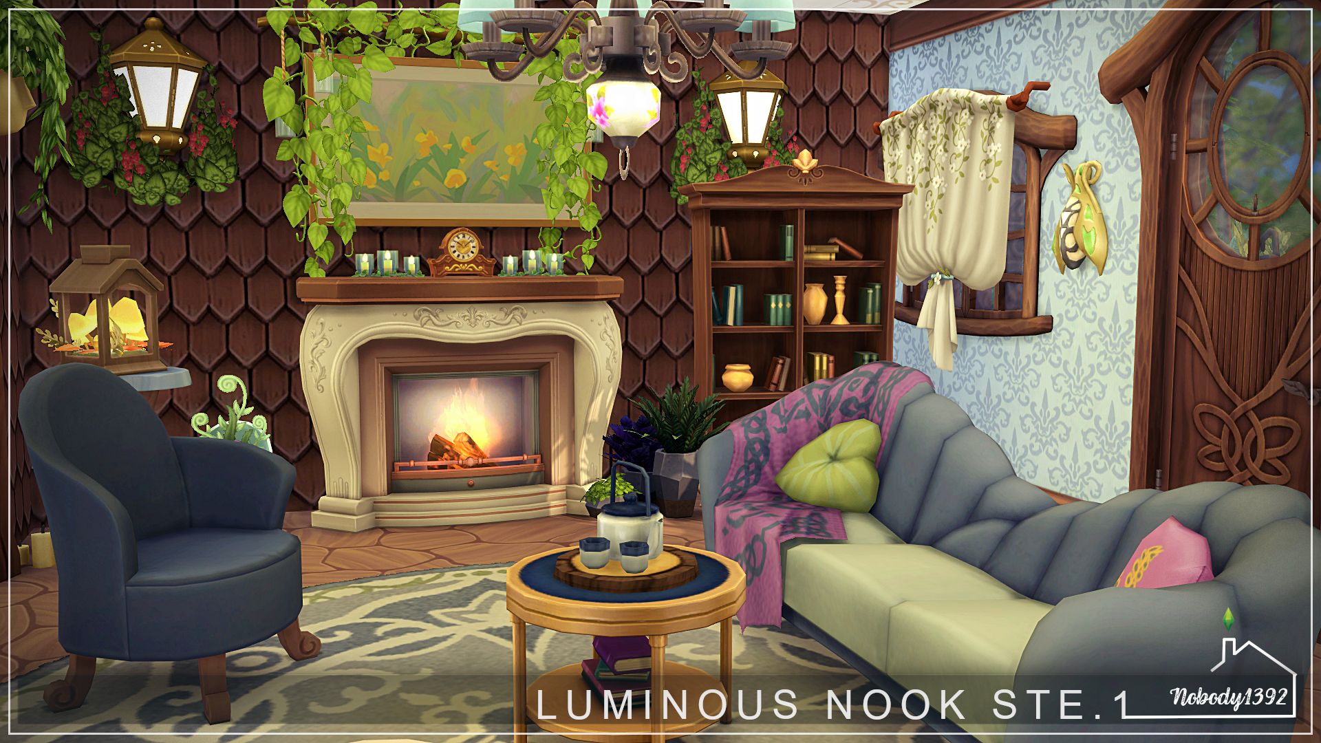 Luminous Nook (No CC!) mod for The Sims 4 
