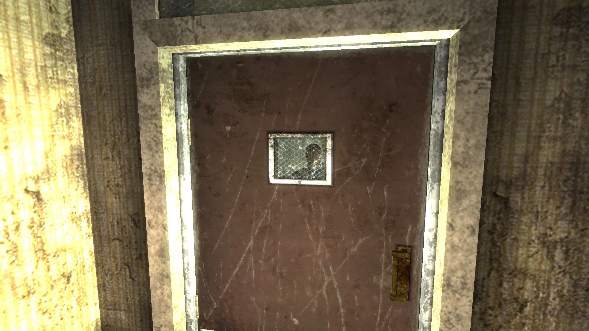 Semi-transparent Door Glass mod for Fallout: New Vegas