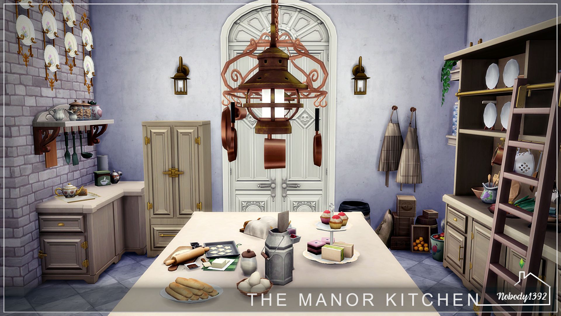The Manor Kitchen (No CC!) - room mod for The Sims 4 