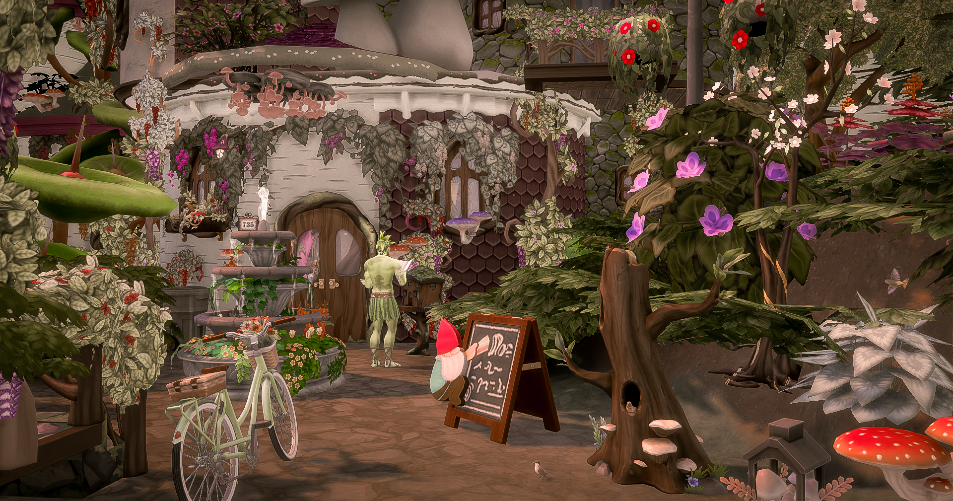 The Enchanted Fairy House (GGM Exclusive) mod for The Sims 4 