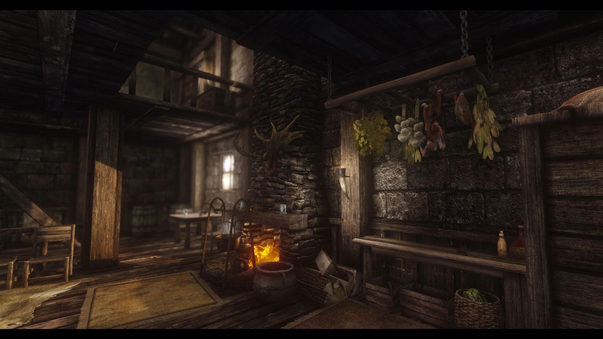 JK's Haelga's Bunkhouse mod for The Elder Scrolls V: Skyrim Special Edition