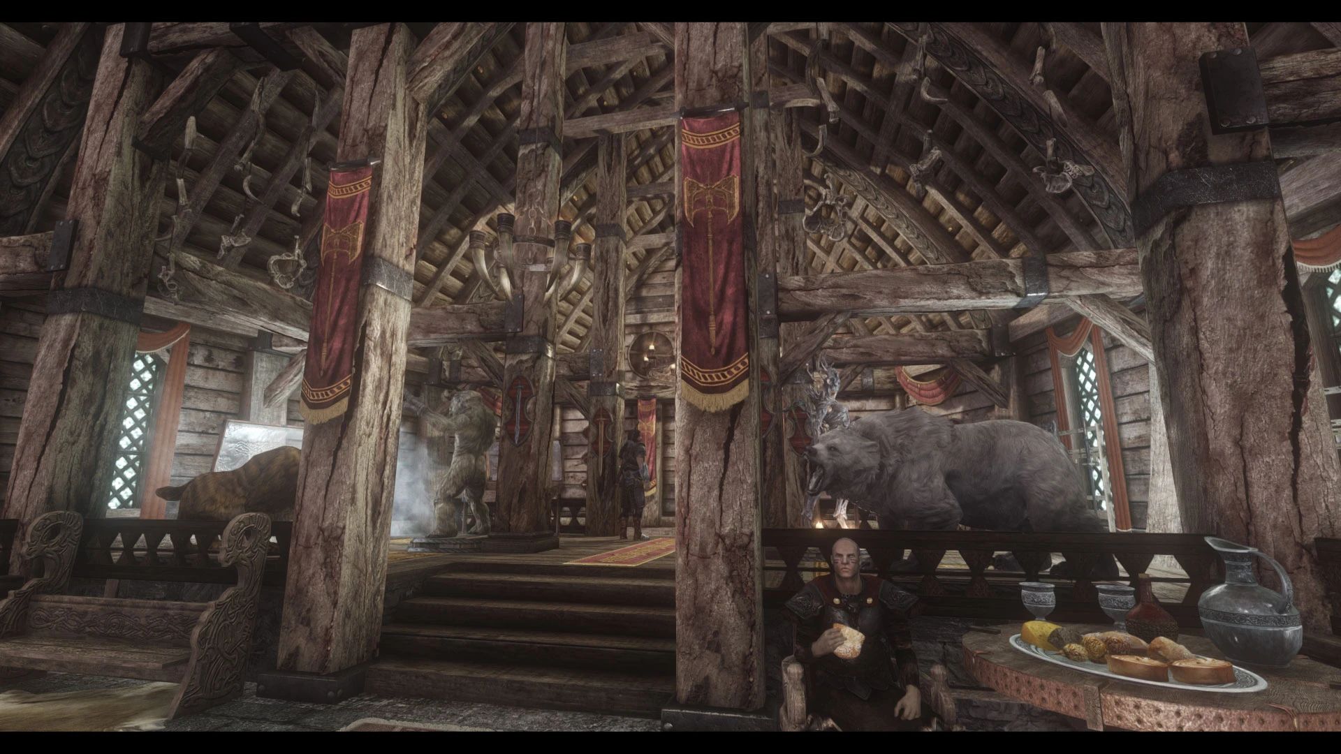 JK's Jorrvaskr mod for The Elder Scrolls V: Skyrim Special Edition