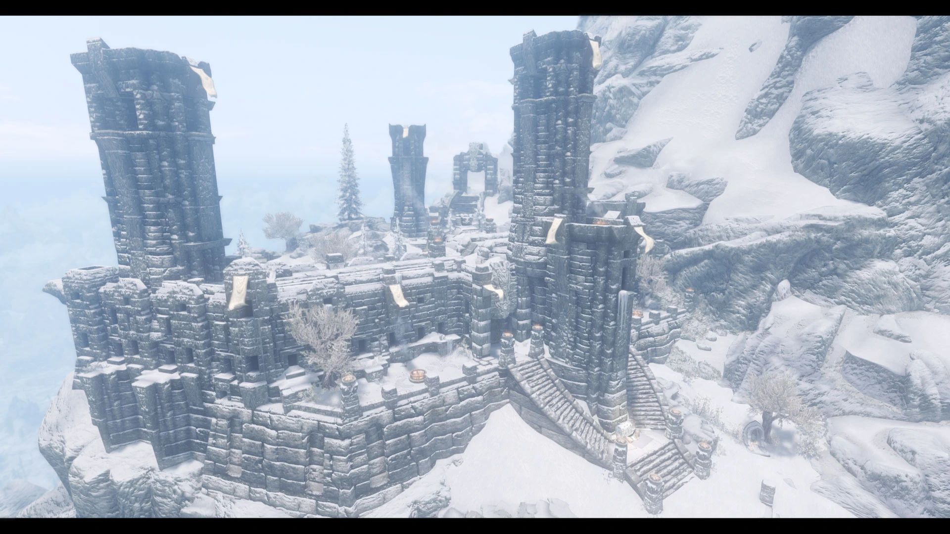 JK's High Hrothgar mod for The Elder Scrolls V: Skyrim Special Edition