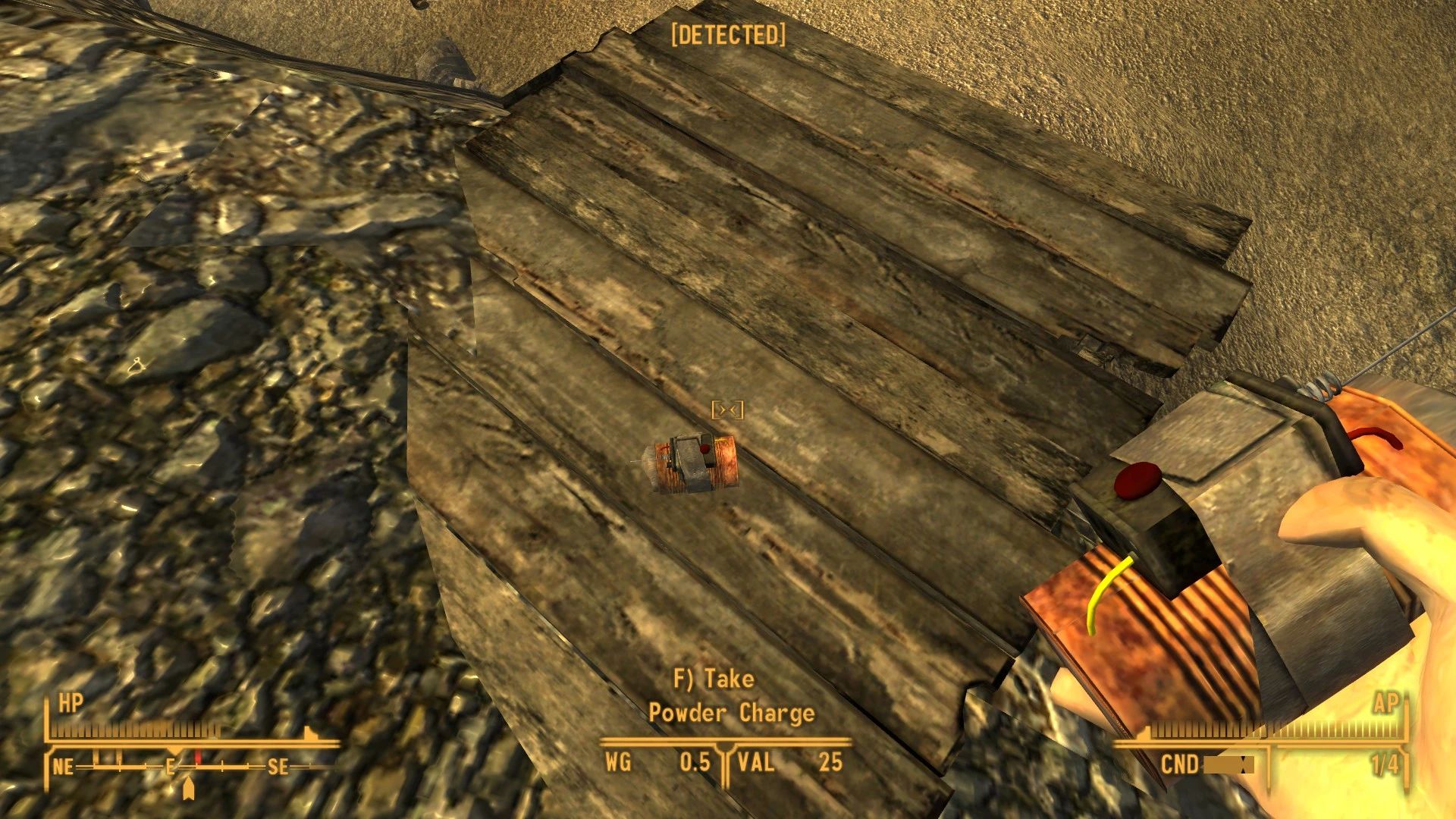 Powder Charge Fix mod for Fallout: New Vegas