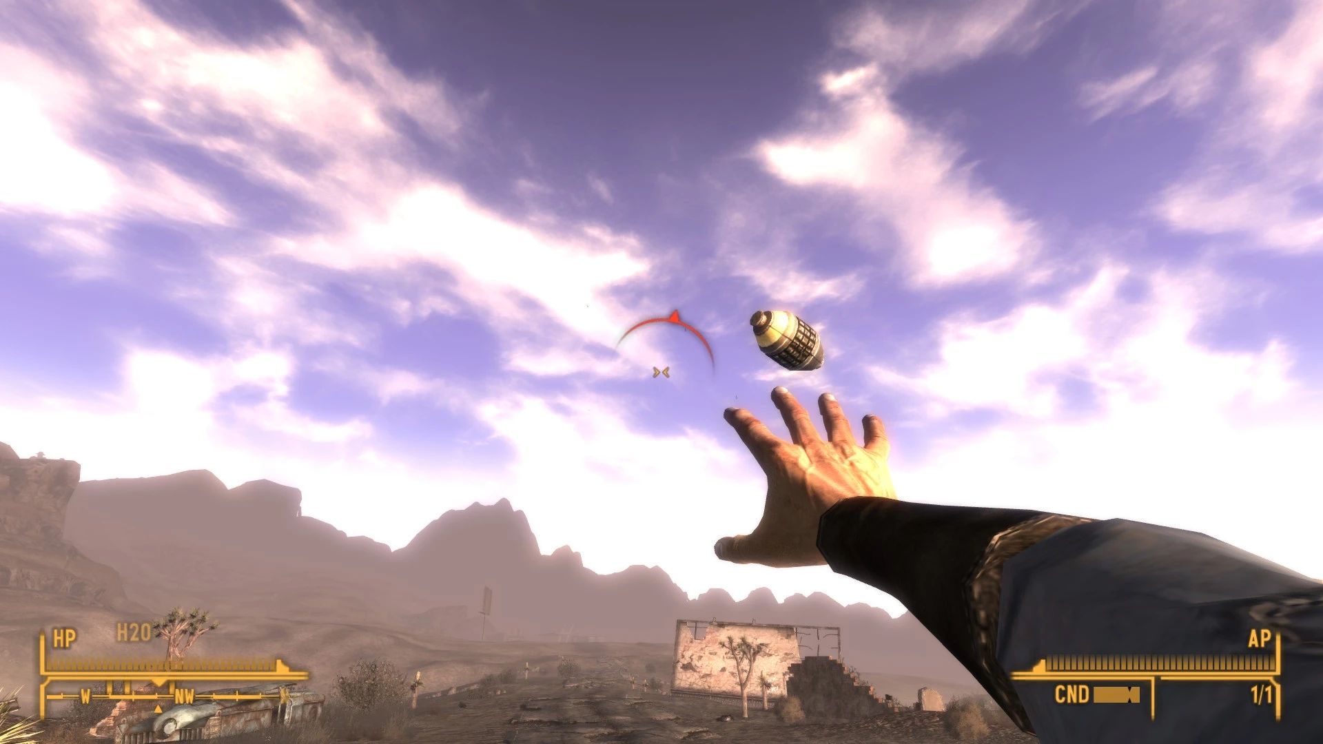 Throwable Weapon Fixes mod for Fallout: New Vegas