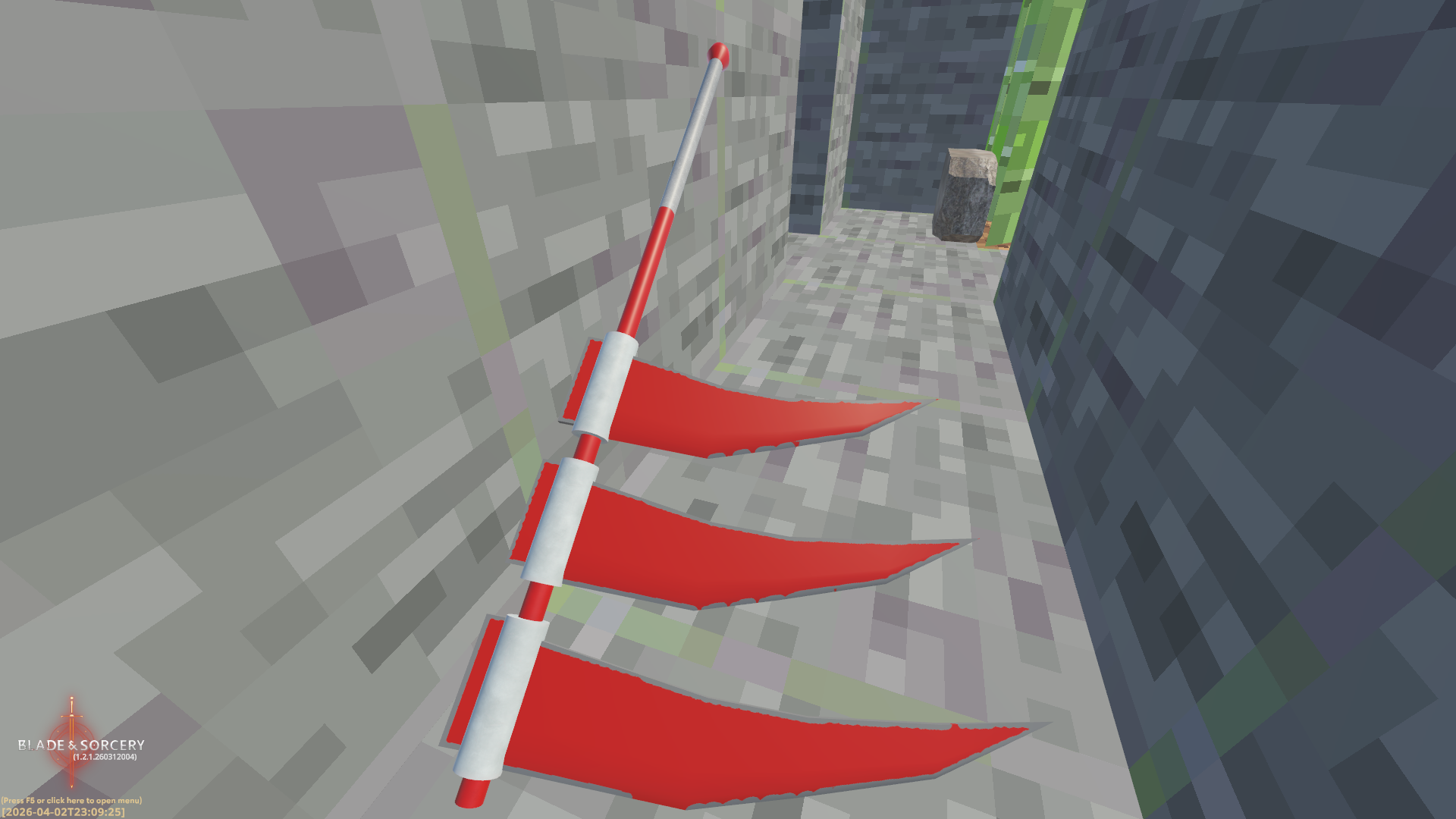 Hidan's Triscythe (U1.2) mod for Blade & Sorcery