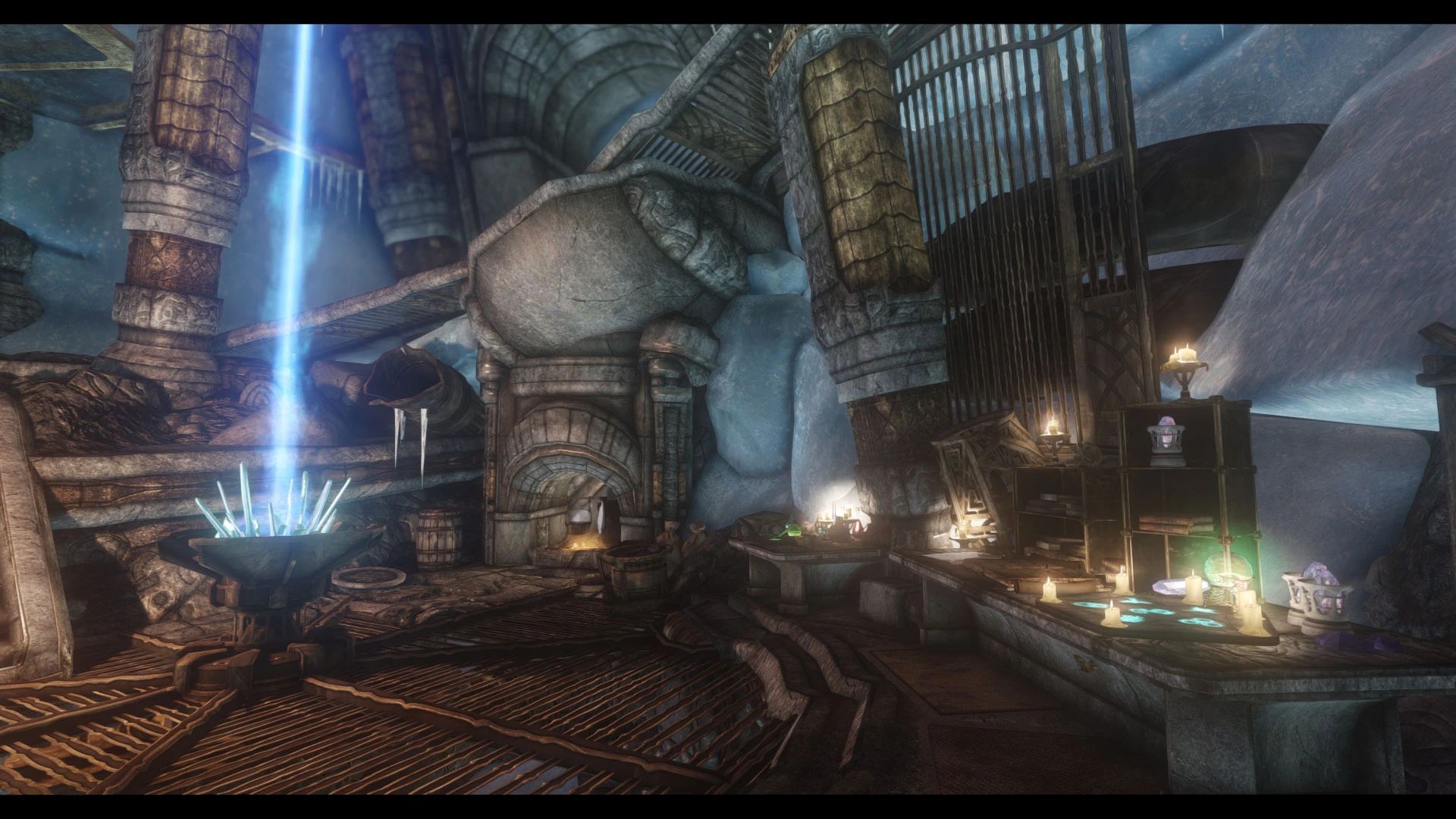JK's Septimus Signus's Outpost mod for The Elder Scrolls V: Skyrim Special Edition