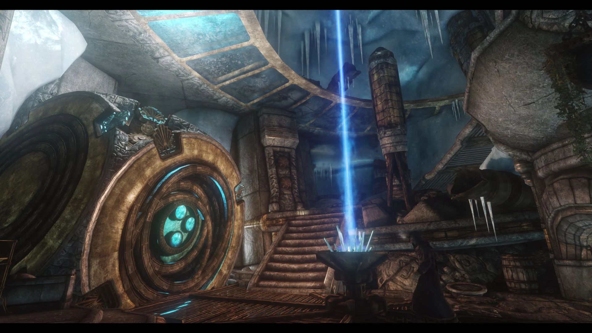 JK's Septimus Signus's Outpost mod for The Elder Scrolls V: Skyrim Special Edition
