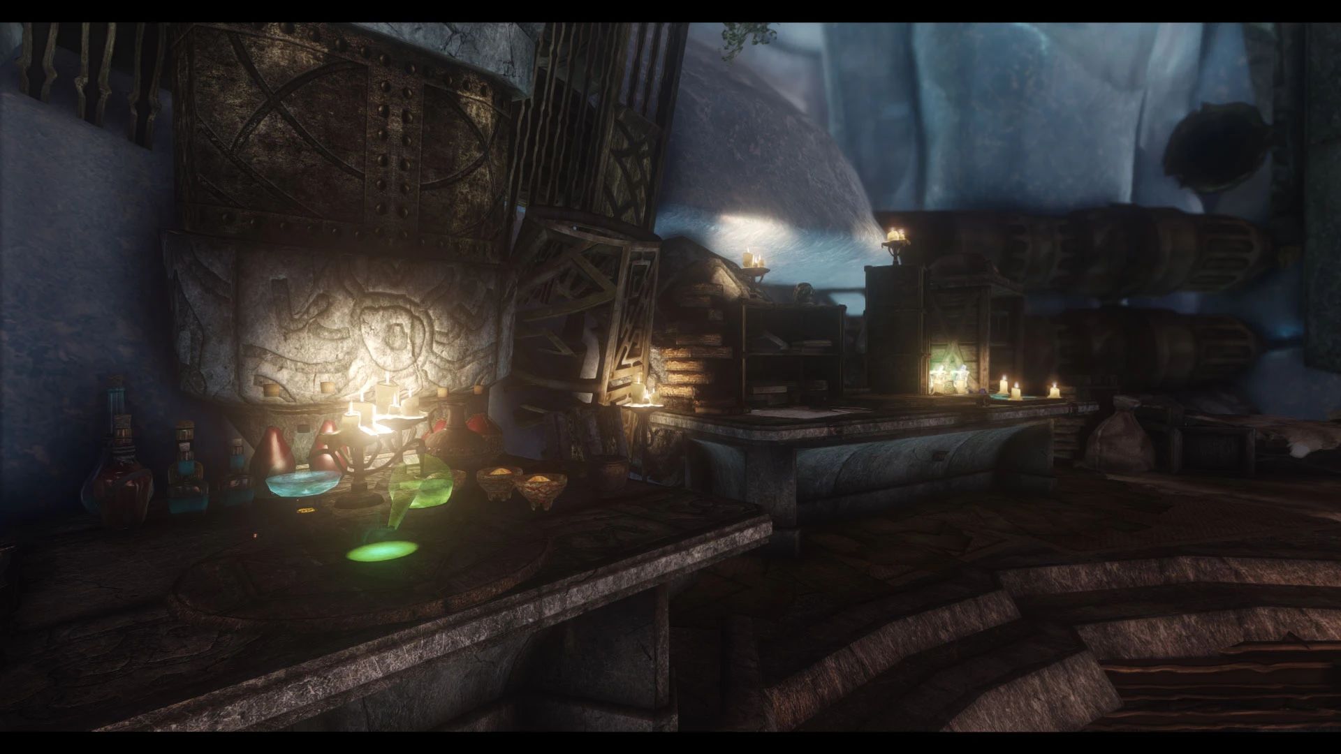 JK's Septimus Signus's Outpost mod for The Elder Scrolls V: Skyrim Special Edition