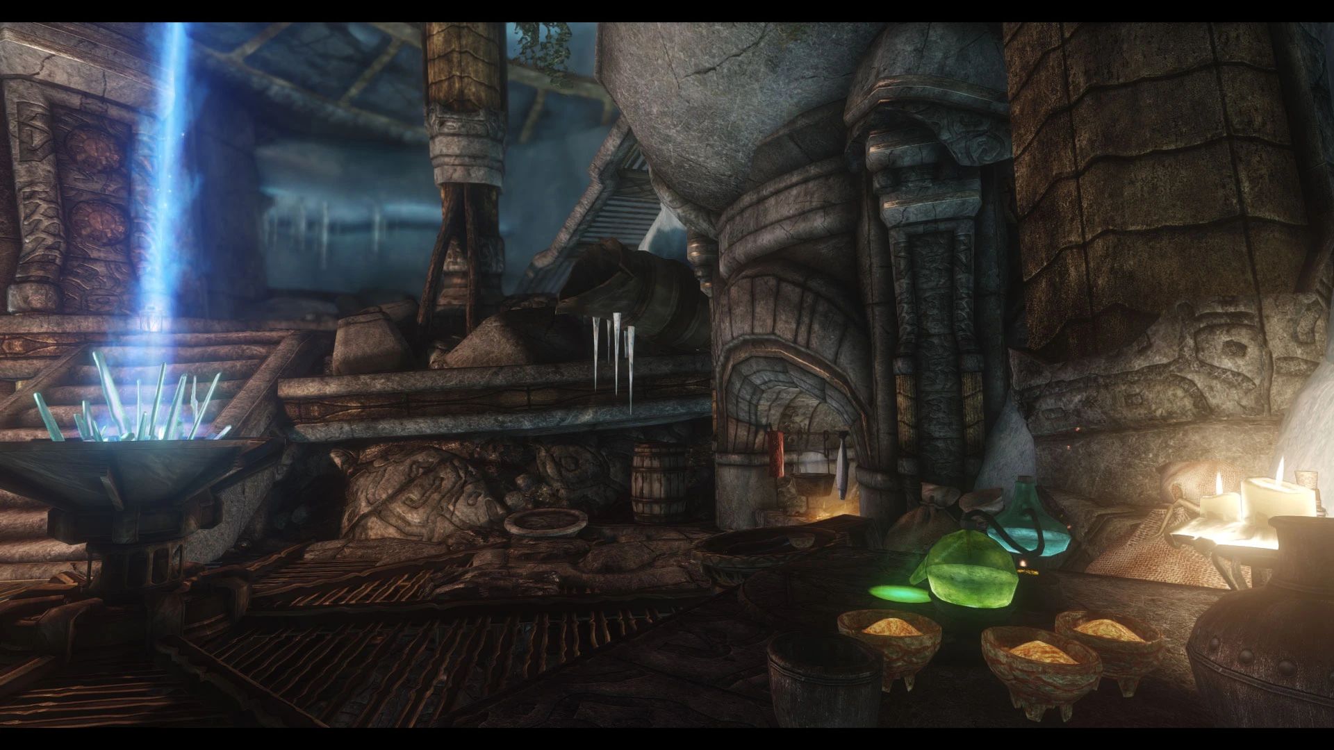 JK's Septimus Signus's Outpost mod for The Elder Scrolls V: Skyrim Special Edition