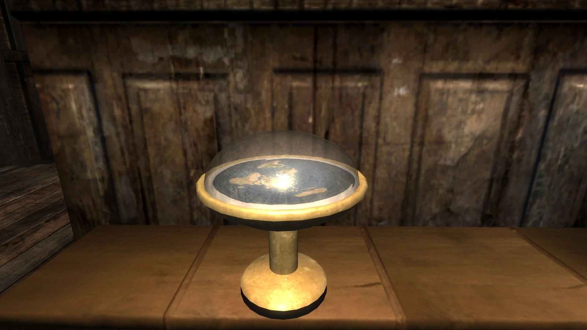 Flat Earth Model Replacer mod for Fallout: New Vegas