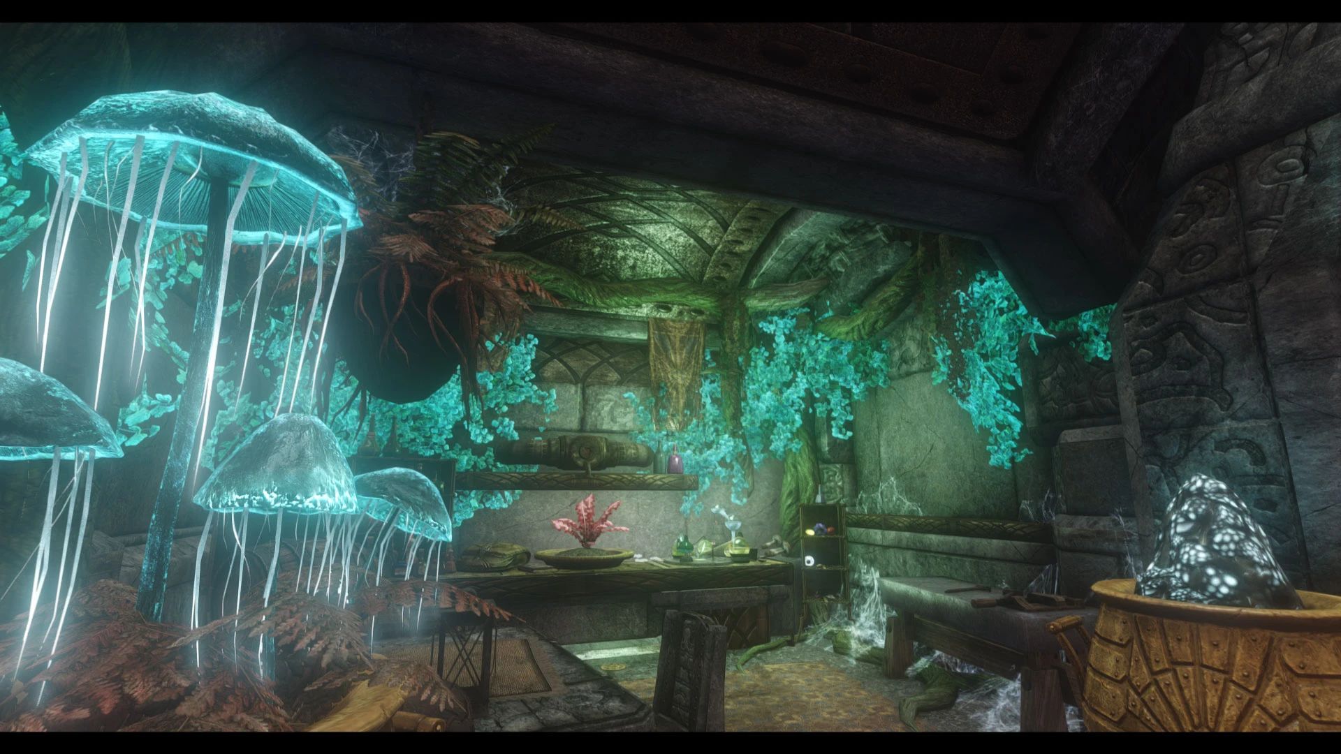 JK's Sinderion's Field Laboratory mod for The Elder Scrolls V: Skyrim Special Edition