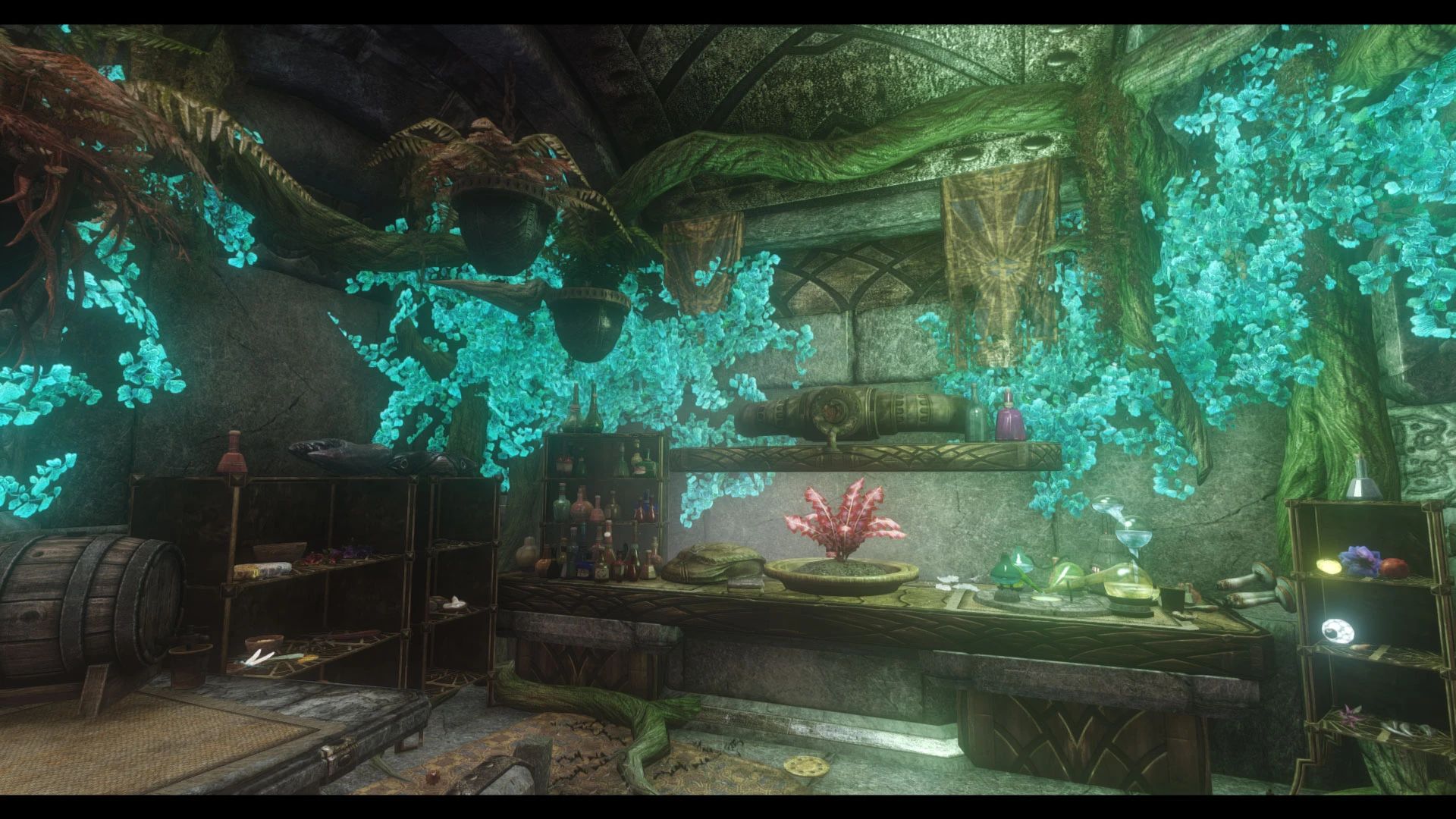 JK's Sinderion's Field Laboratory mod for The Elder Scrolls V: Skyrim Special Edition