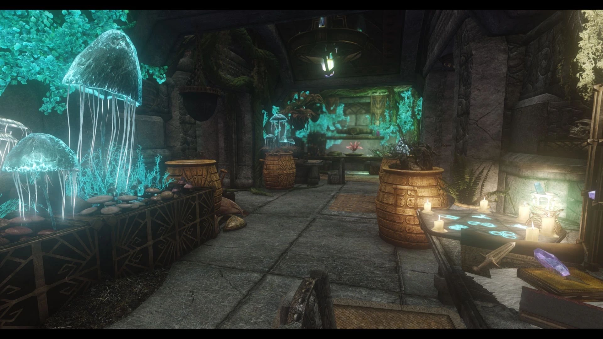 JK's Sinderion's Field Laboratory mod for The Elder Scrolls V: Skyrim Special Edition