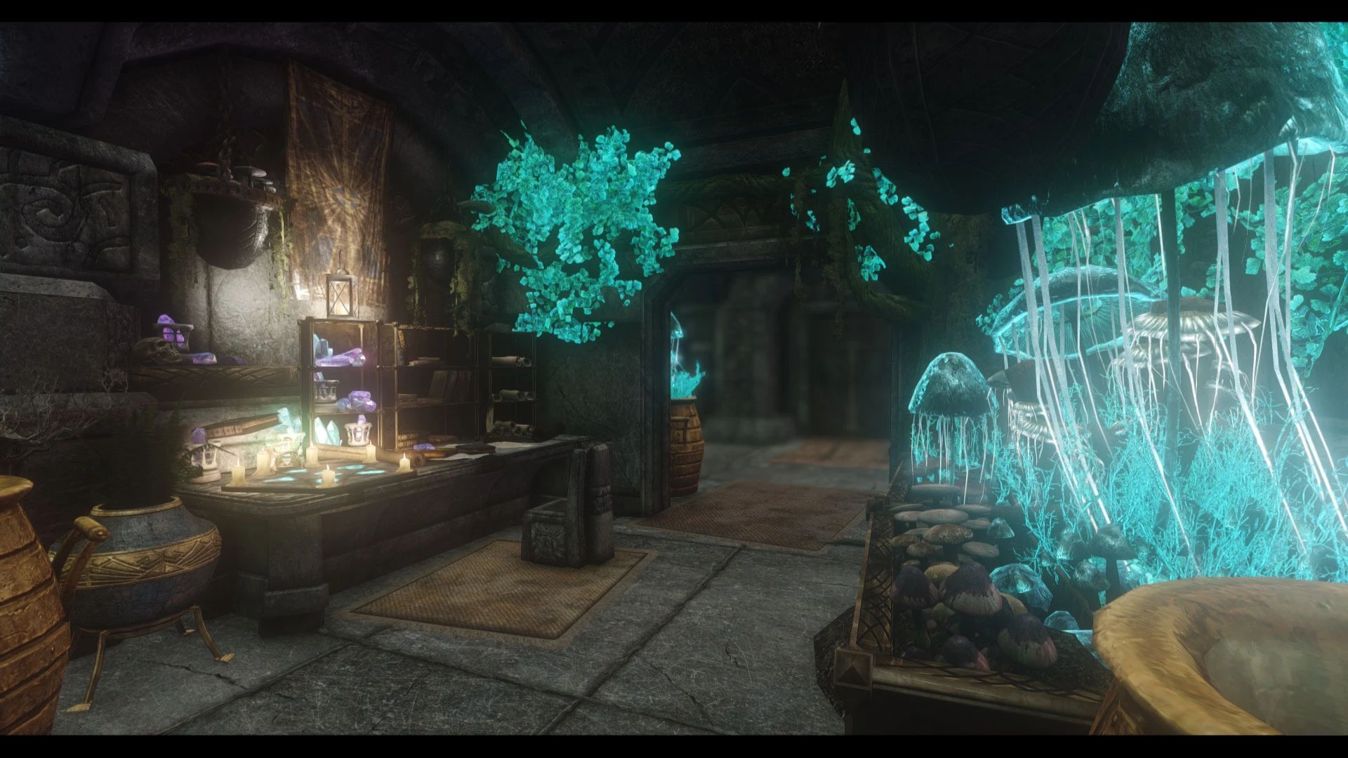 JK's Sinderion's Field Laboratory mod for The Elder Scrolls V: Skyrim Special Edition
