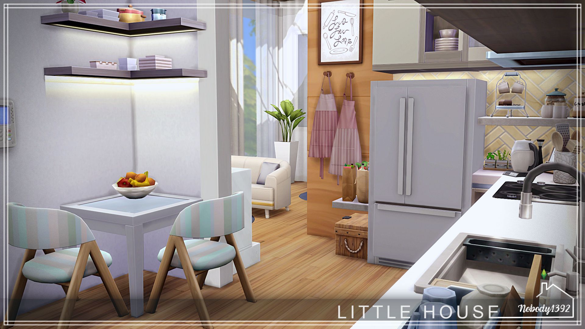 Little House (No CC!) mod for The Sims 4 