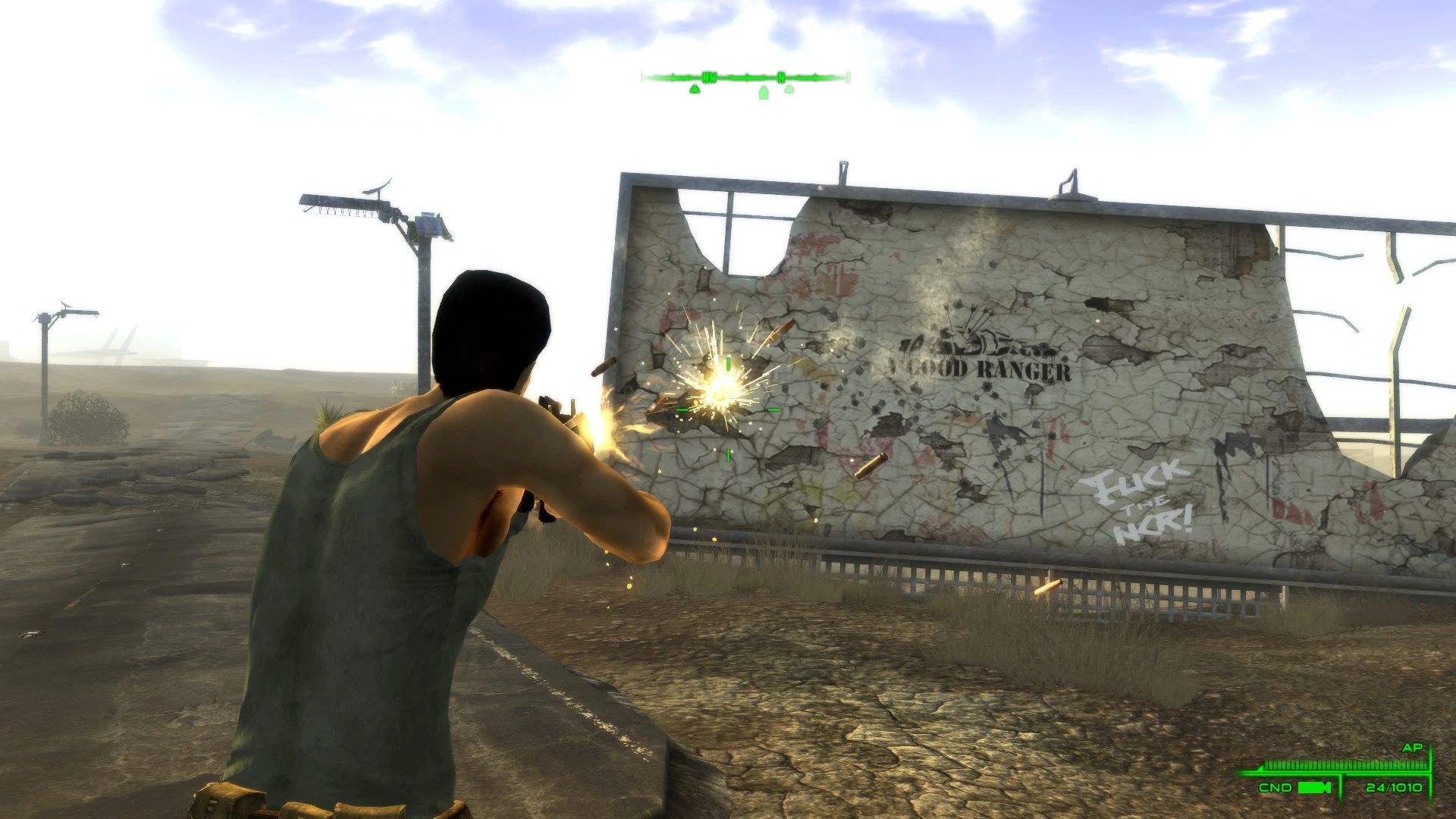 Enhanced Bullet Impacts mod for Fallout: New Vegas