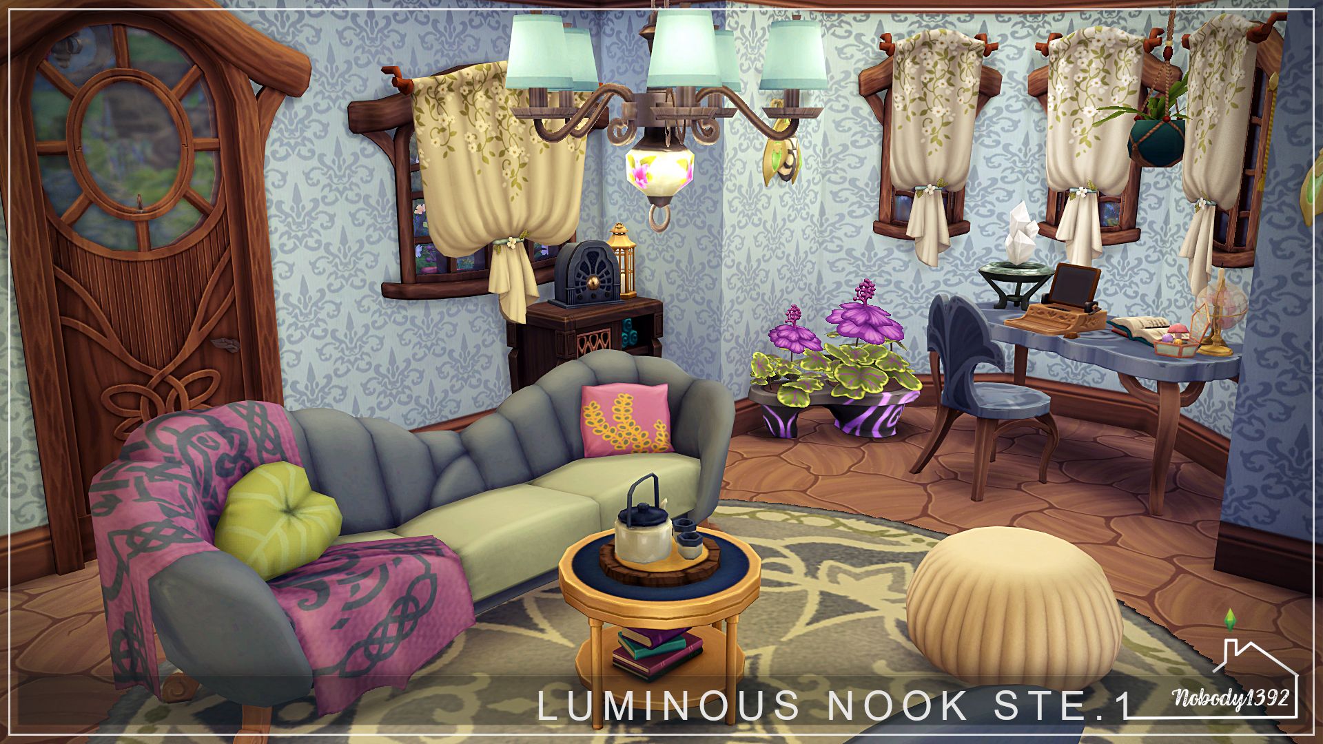Luminous Nook (No CC!) mod for The Sims 4 